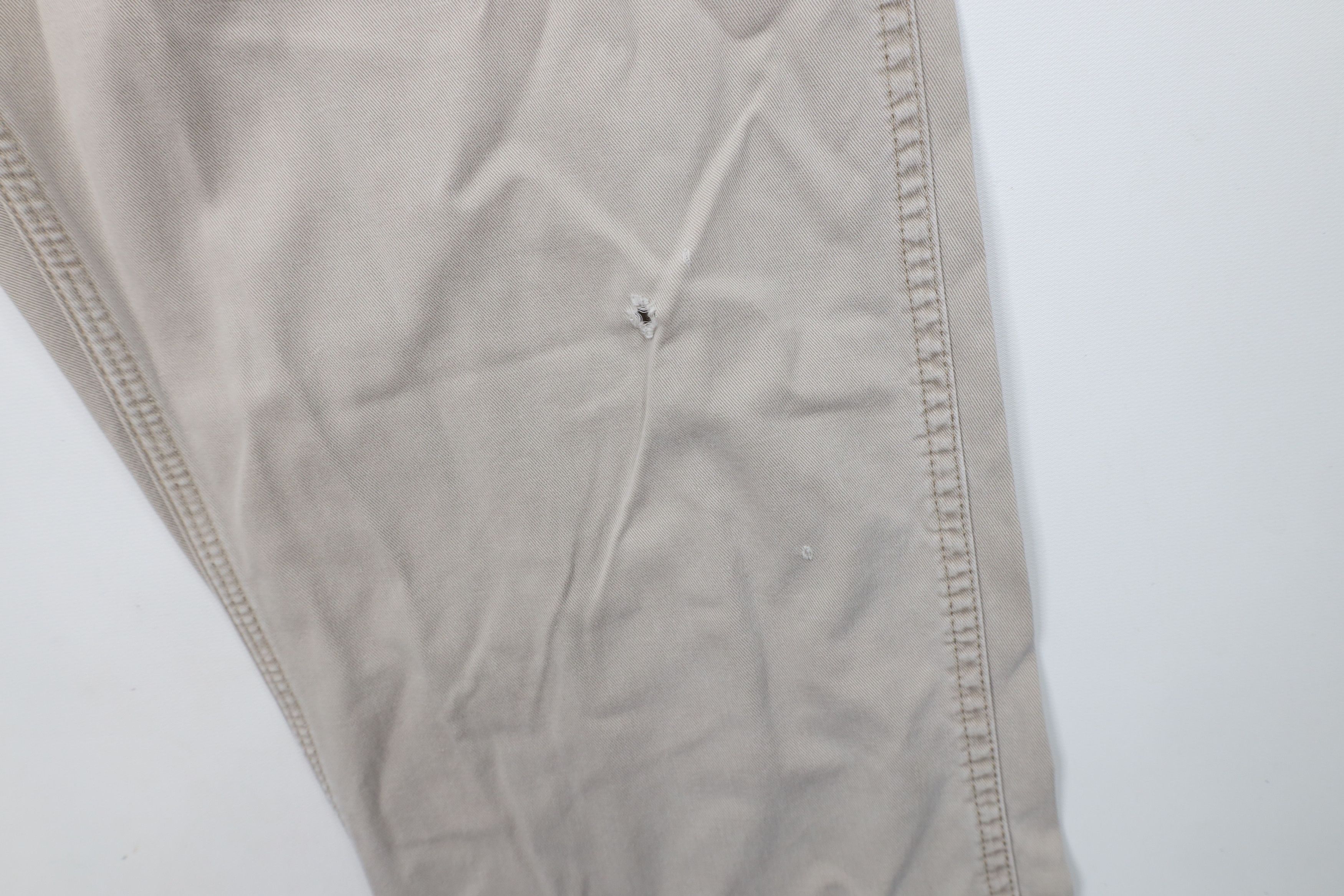 Carhartt × Vintage Vintage Carhartt Relaxed Fit Wide Leg Pants Beige Cotton Size US 38 / EU 54 - 6 Thumbnail