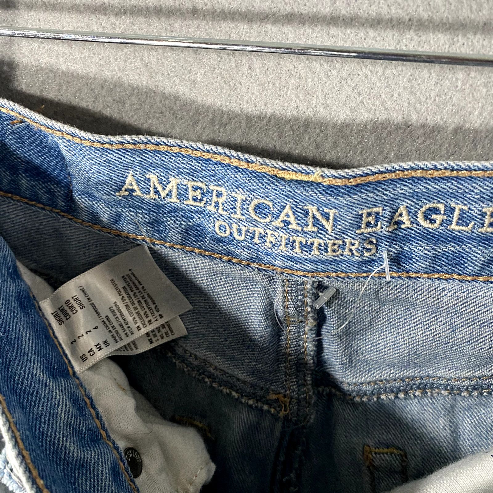 American Eagle Outfitters American Eagle Distressed High Rise Jeans Pants Womans 2 Sho Size 28" / US 6 / IT 42 - 7 Thumbnail