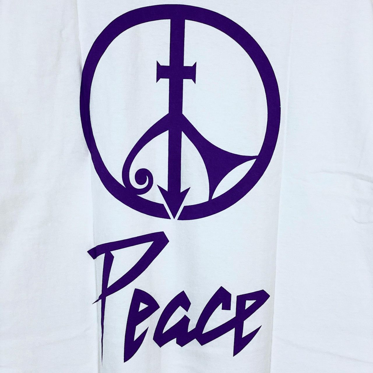 TWONESS SHIN MURAYAMA TWONESS PURPLE PEACE TEE Size US XXL / EU 58 / 5 - 2 Thumbnail
