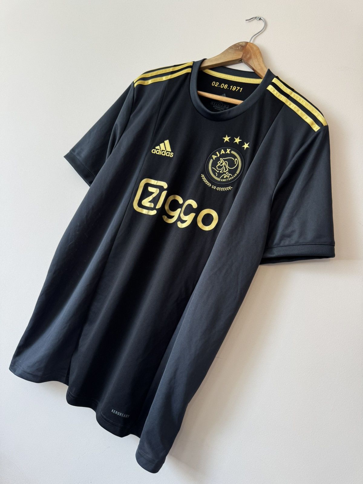 Adidas Ajax 2020-2021 Third 50th Anniversary Soccer Jersey Shirt Size US XL / EU 56 / 4 - 4 Thumbnail