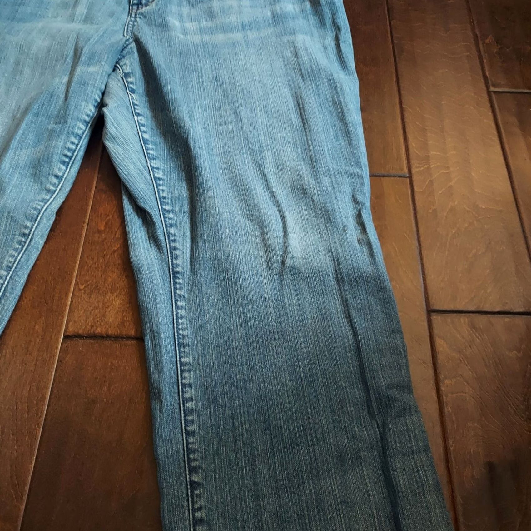 Denime Venezia Women's Jeans Denim Blue Studded Pockets Plus Size 22 Size 40" / US 18 - 6 Thumbnail