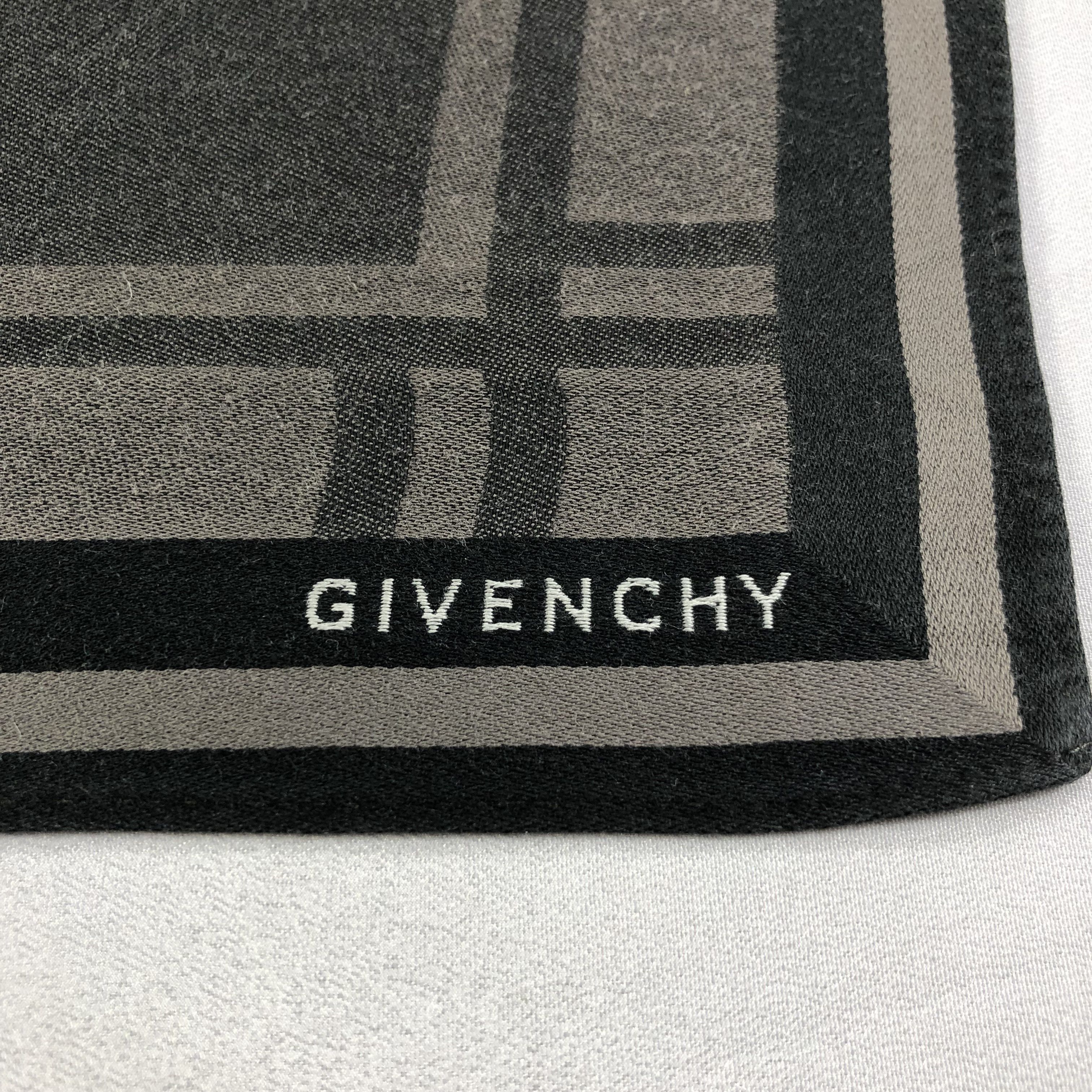 Givenchy Givenchy Handkerchief Neckerchief Bandana H1672 Size ONE SIZE - 4 Thumbnail