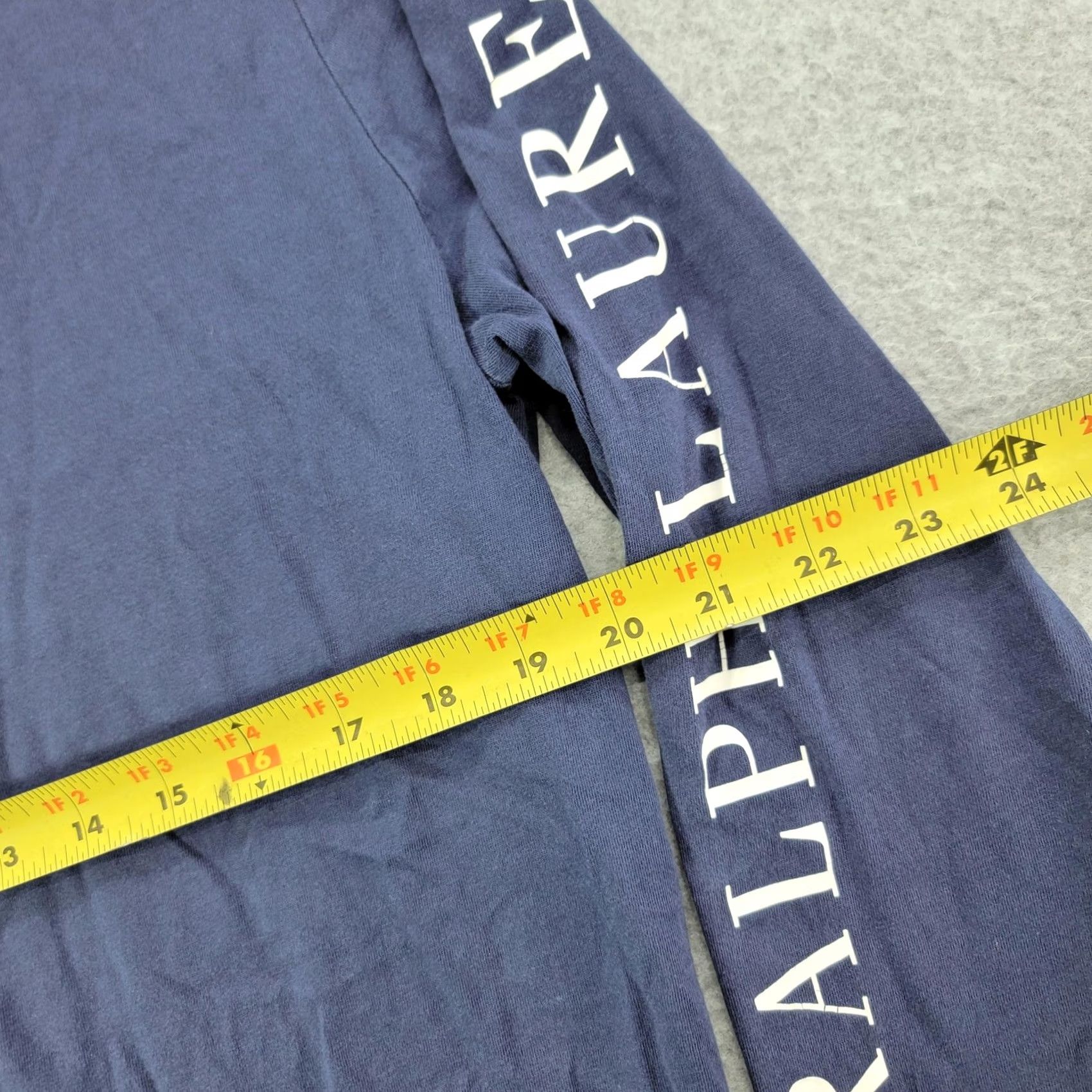 Polo Ralph Lauren Polo Ralph Lauren Shirt Mens Medium Blue Long Sleeve Crewneck Polo Logo Tee Size US M / EU 48-50 / 2 - 7 Thumbnail