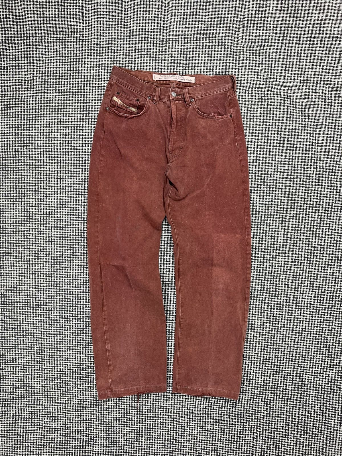 Diesel Diesel red tie dye jeans loose fit vintage y2k Size US 30 / EU 46 - 1 Thumbnail