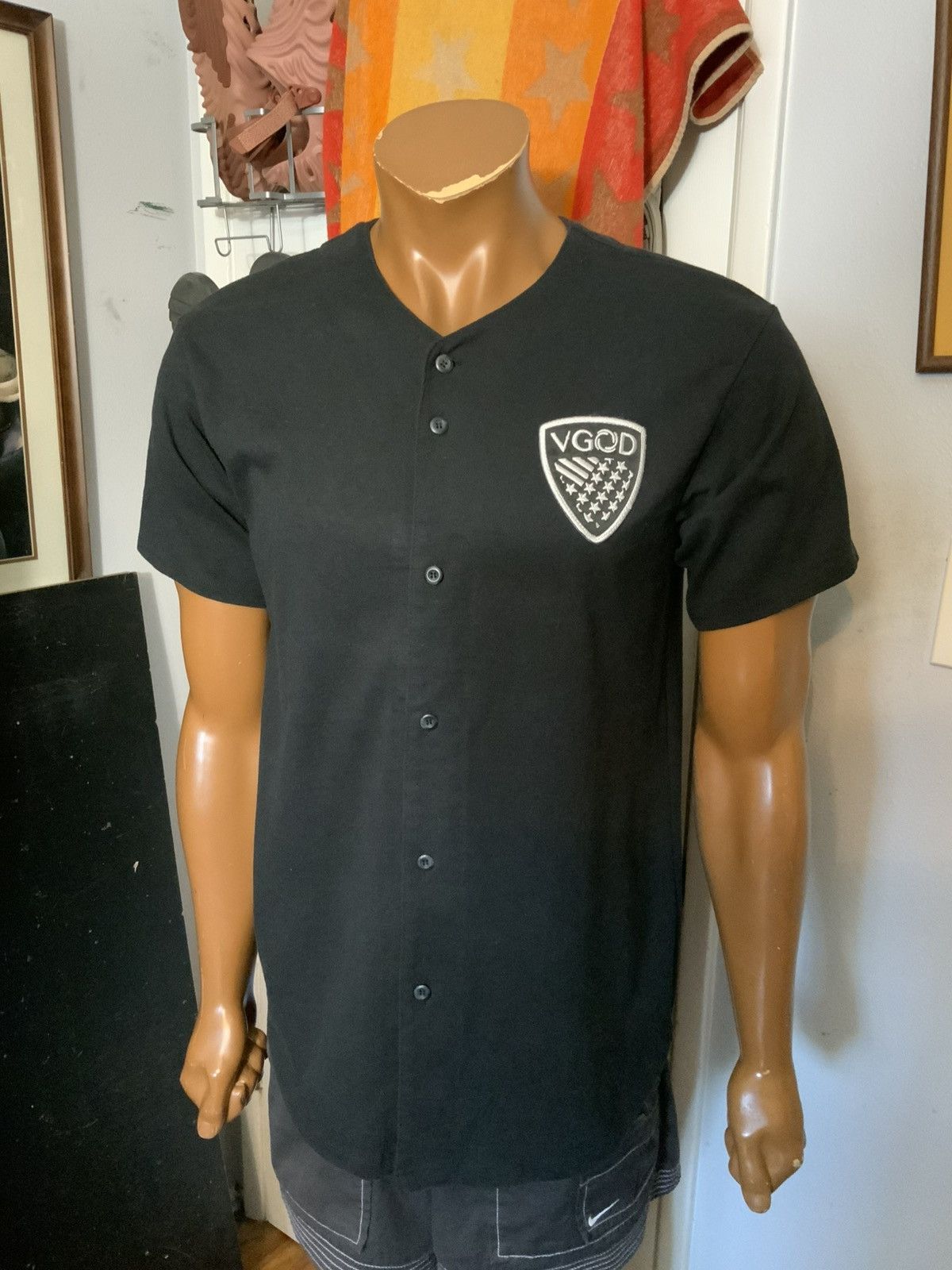 American Apparel American Apparel Team VGOD Limited S/S Black Baseball Jersey Size US S / EU 44-46 / 1 - 8 Thumbnail