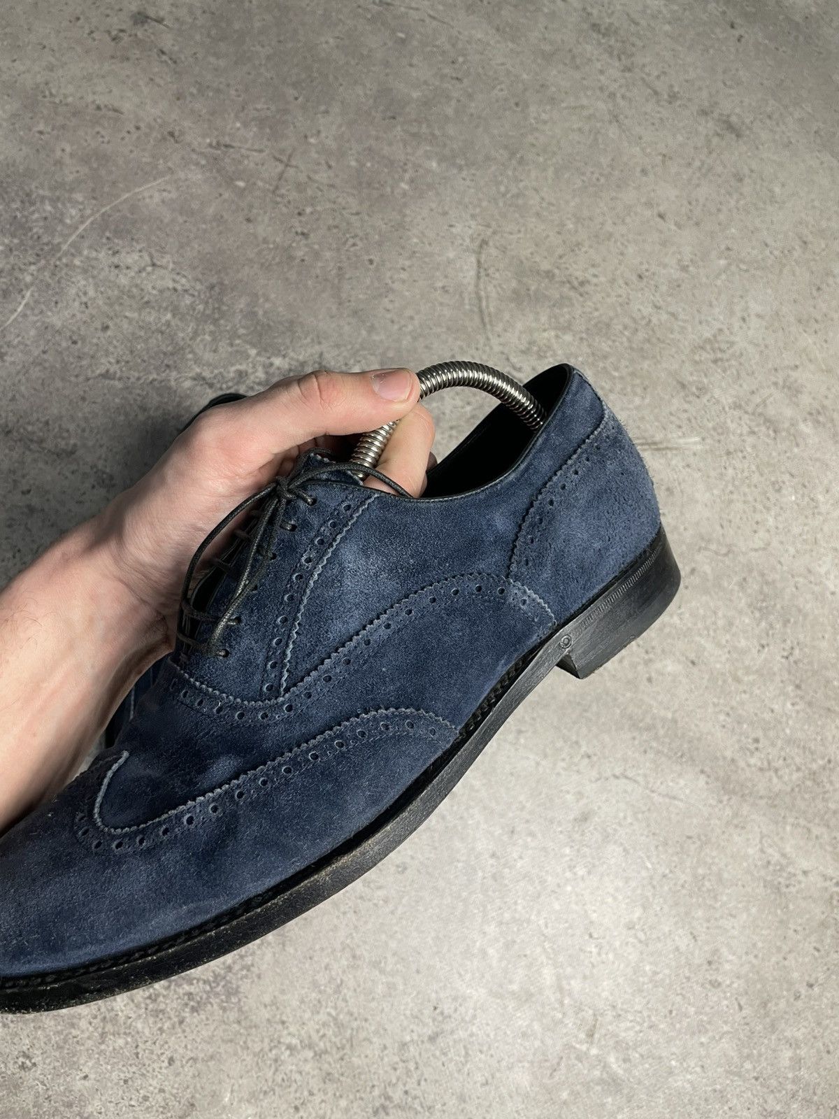 Brioni Brioni Low Top Suede Shoes Luxury RARE Size US 8 / EU 41 - 9 Thumbnail
