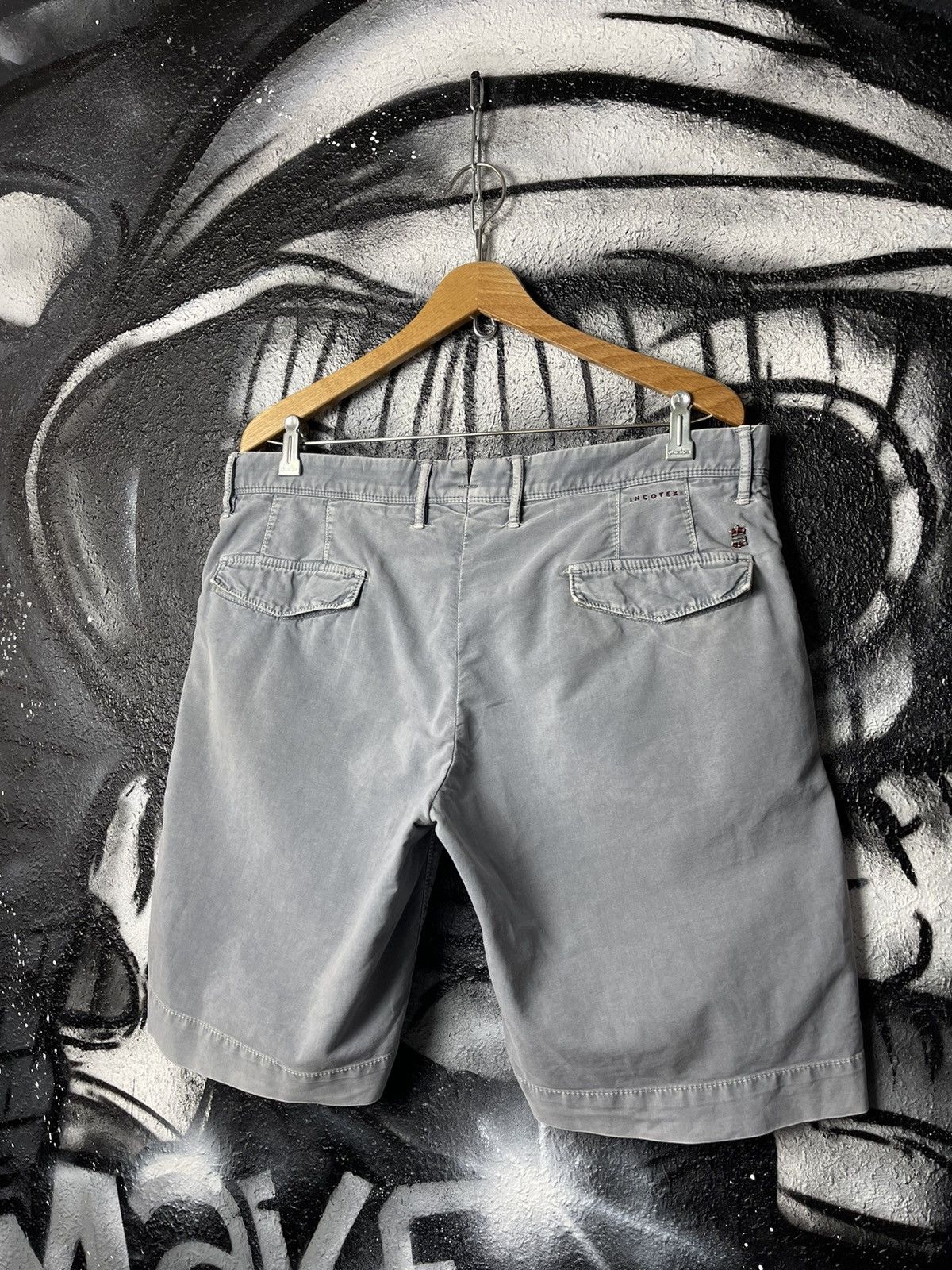 Incotex Incotex Slacks Washed Cotton Chino Shorts Men’s Size 36 Size US 36 / EU 52 - 2 Thumbnail