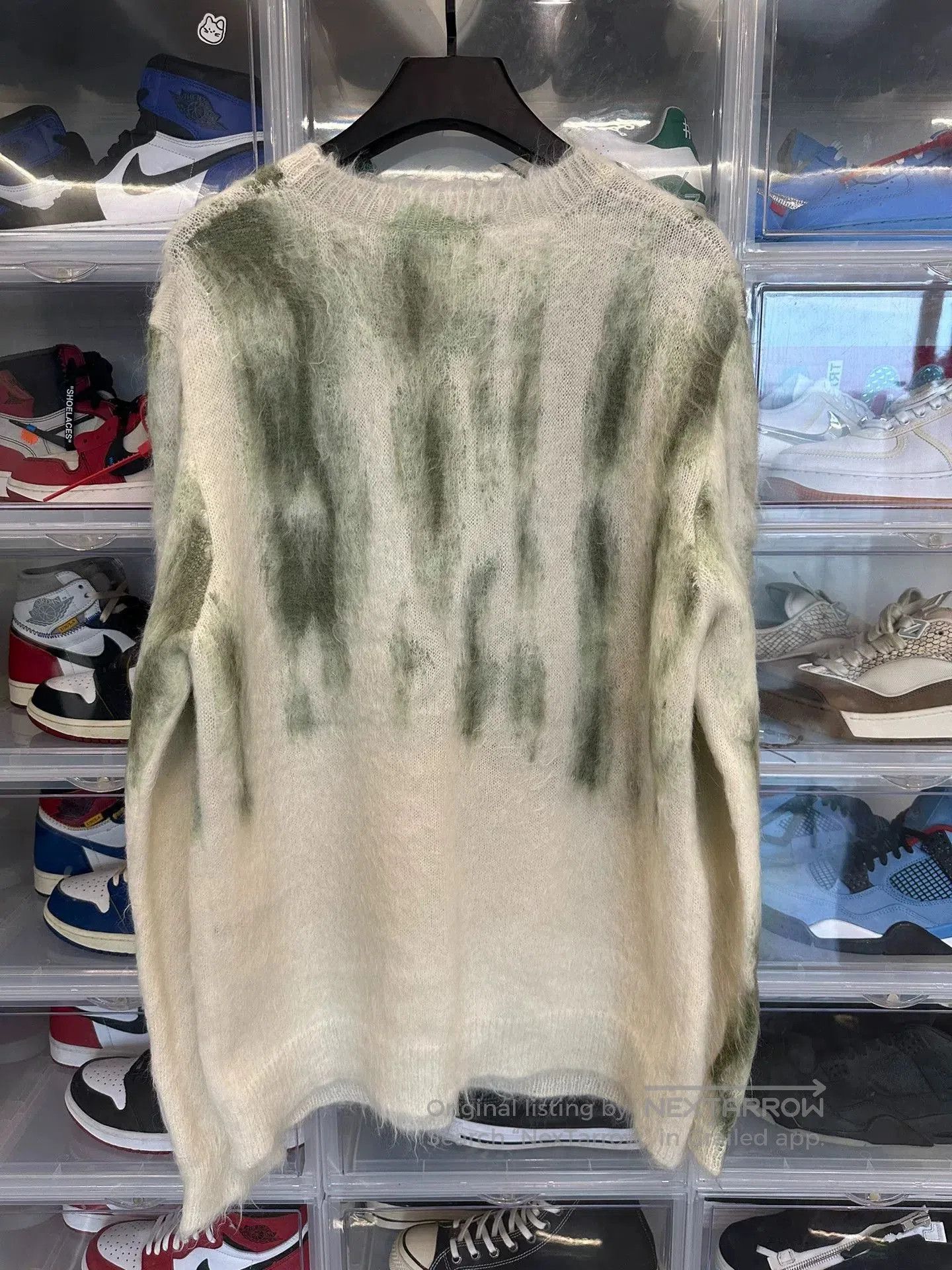 Louis Vuitton Louis Vuitton Mohair White Green Sweater. Size US M / EU 48-50 / 2 - 3 Thumbnail