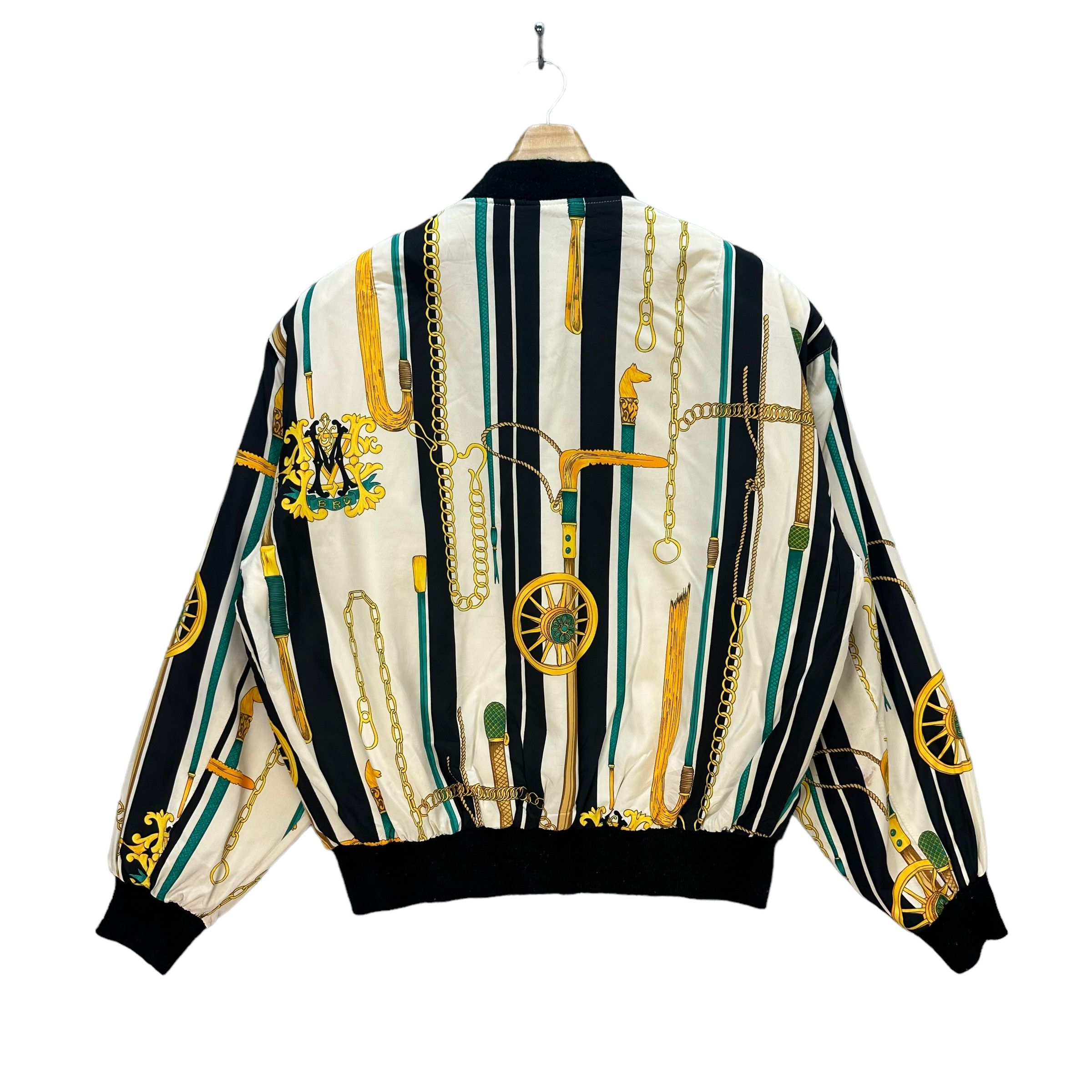 Japanese Brand LES ZA ZOUS BOMBER JACKET #7656-161 Size US M / EU 48-50 / 2 - 11 Thumbnail