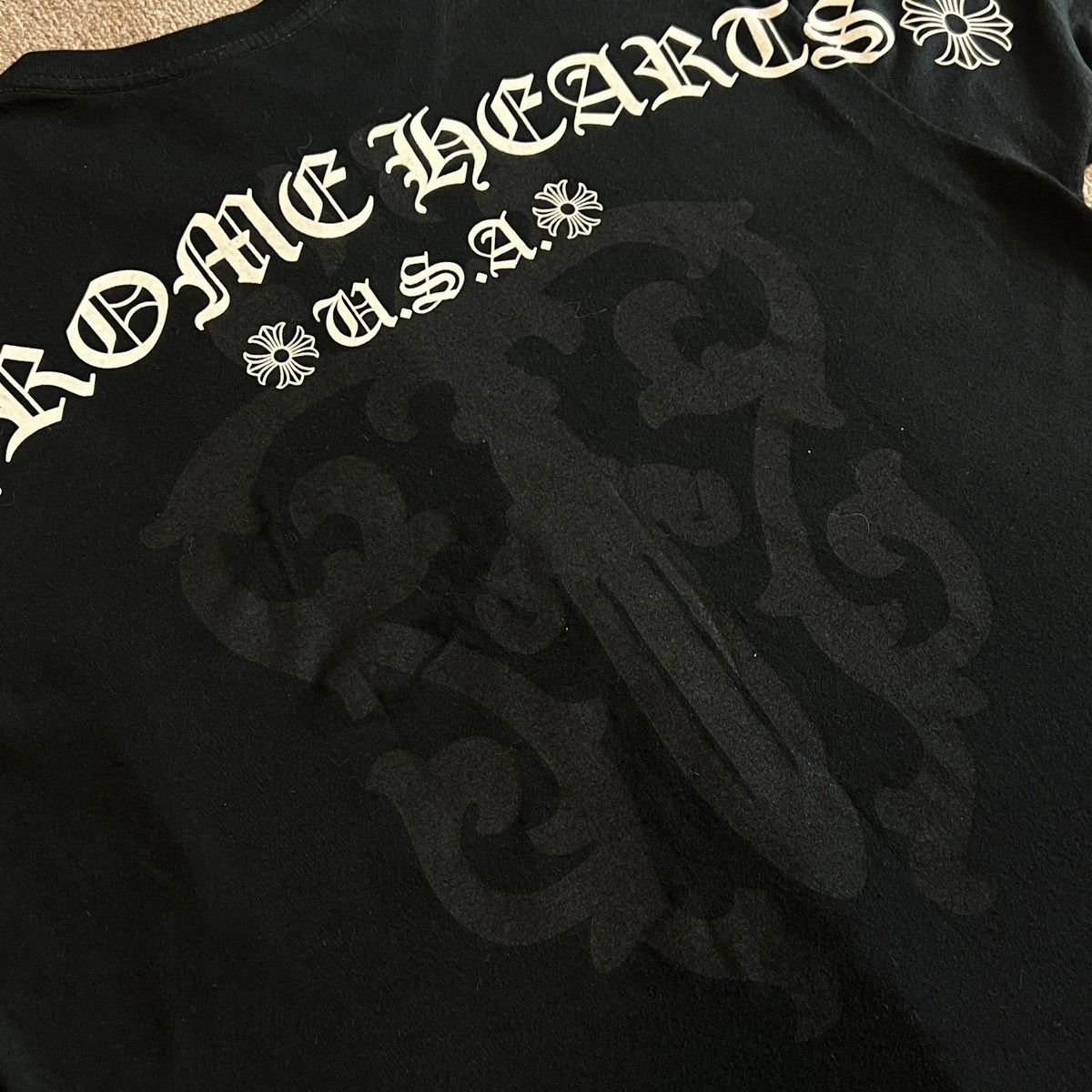 Chrome Hearts Chrome Hearts Big Dagger Tee Size US M / EU 48-50 / 2 - 11 Thumbnail
