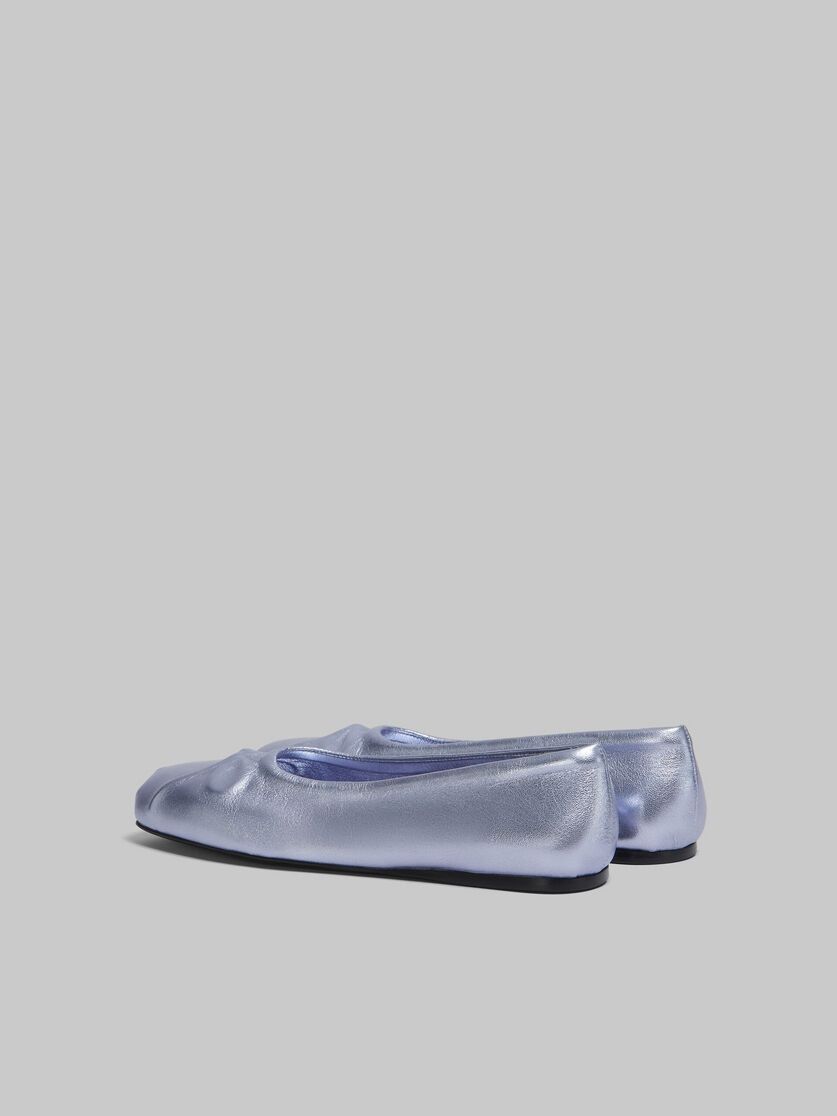 Marni o1w1db11125 Little Bow Ballet Flat in Light Blue Size US 6 / IT 36 - 5 Thumbnail