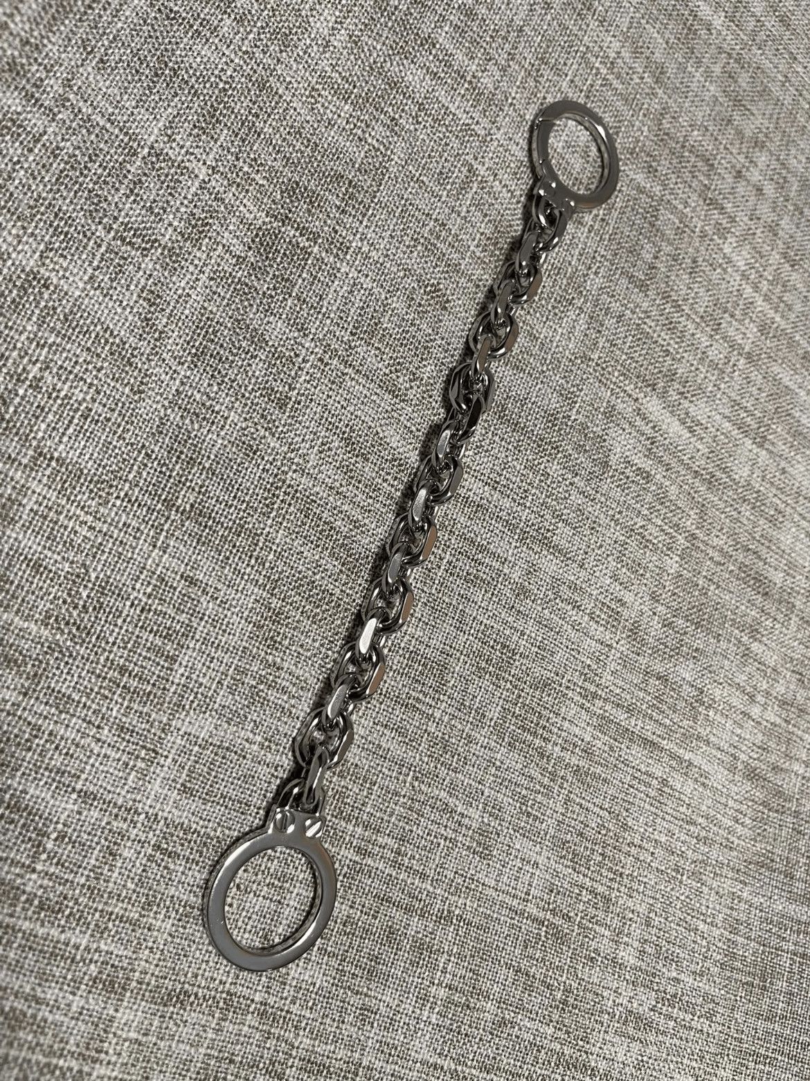 Celine Celine 19AW Silver Cuban Chain Bracelet Size ONE SIZE - 1 Thumbnail