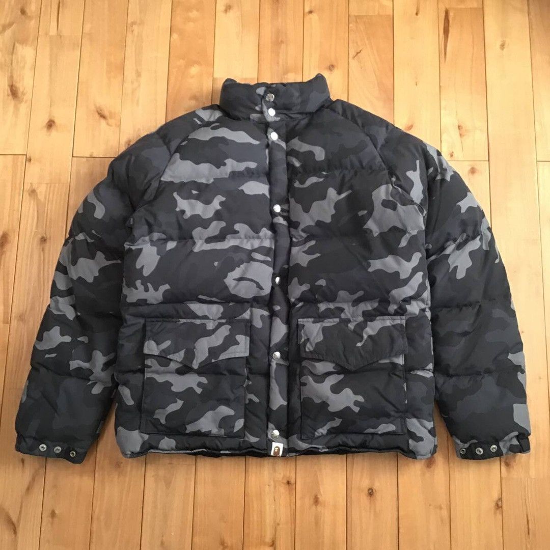 Bape BAPE Woodland Camo Puffer Down Jacket a bathing ape NIGO Size US L / EU 52-54 / 3 - 1 Thumbnail
