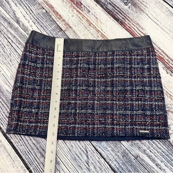 Abercrombie & Fitch Abercrombie & Fitch Wool Blend Metallic Tweed Micro Mini Ski Size 32" / US 10 / IT 46 - 6 Thumbnail