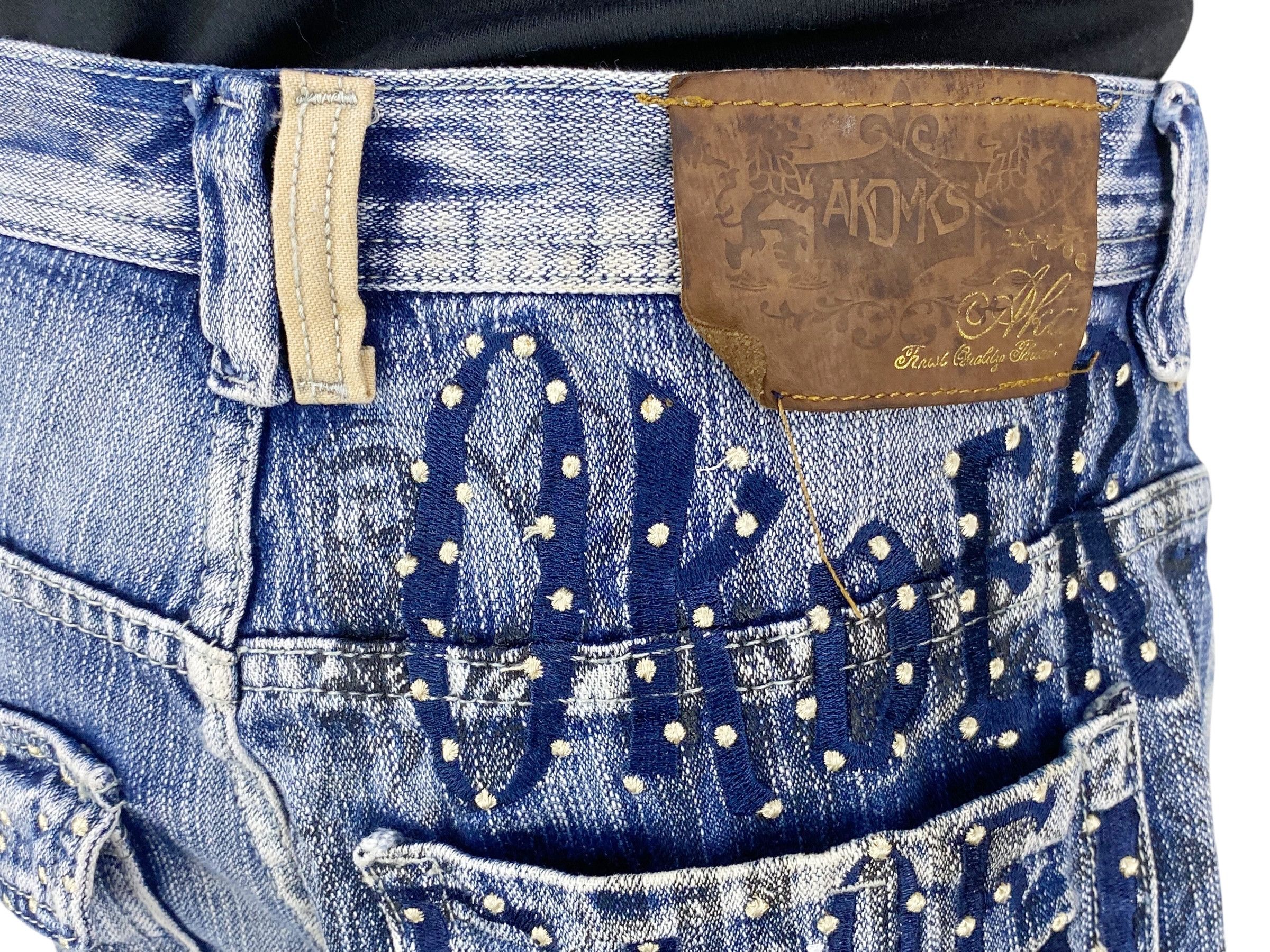 Akademiks Akademiks Denim Jeans Hip Hop Baggy Skateboards Jeans Size US 34 / EU 50 - 7 Thumbnail