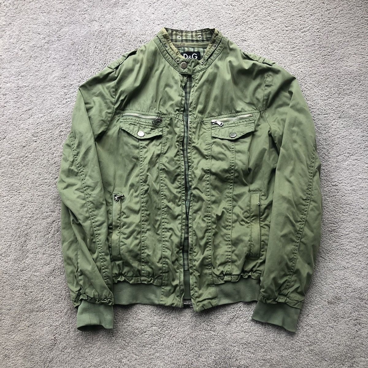 Dolce & Gabbana D&G Utility Multipocket Bomber Jacket