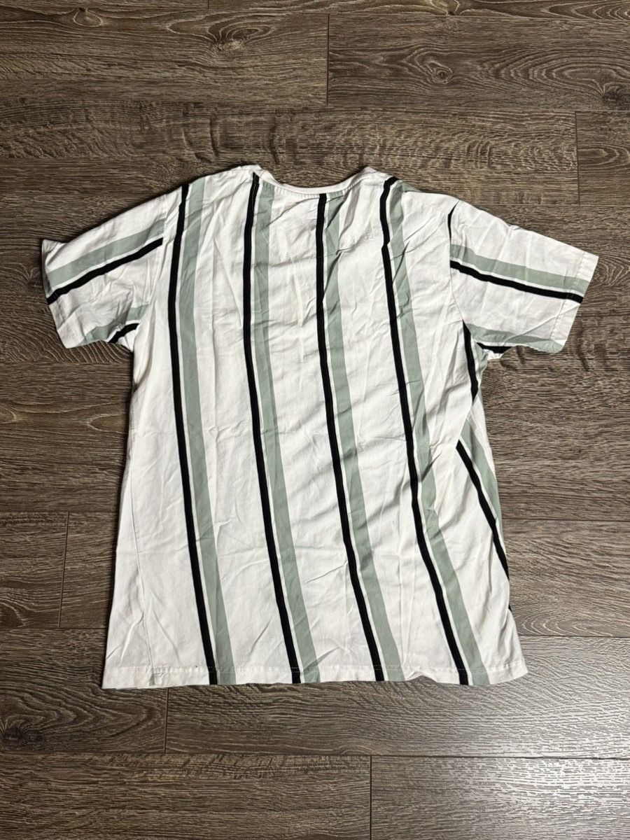 Vintage Denim & Flowers Striped Shirt Size US L / EU 52-54 / 3 - 3 Thumbnail