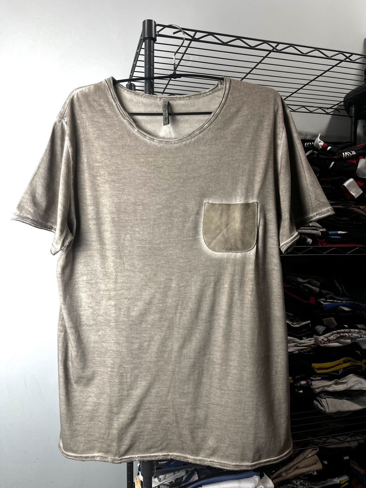 WLG By Giorgio Brato Italy Design Washed Avant Garde T Shirt