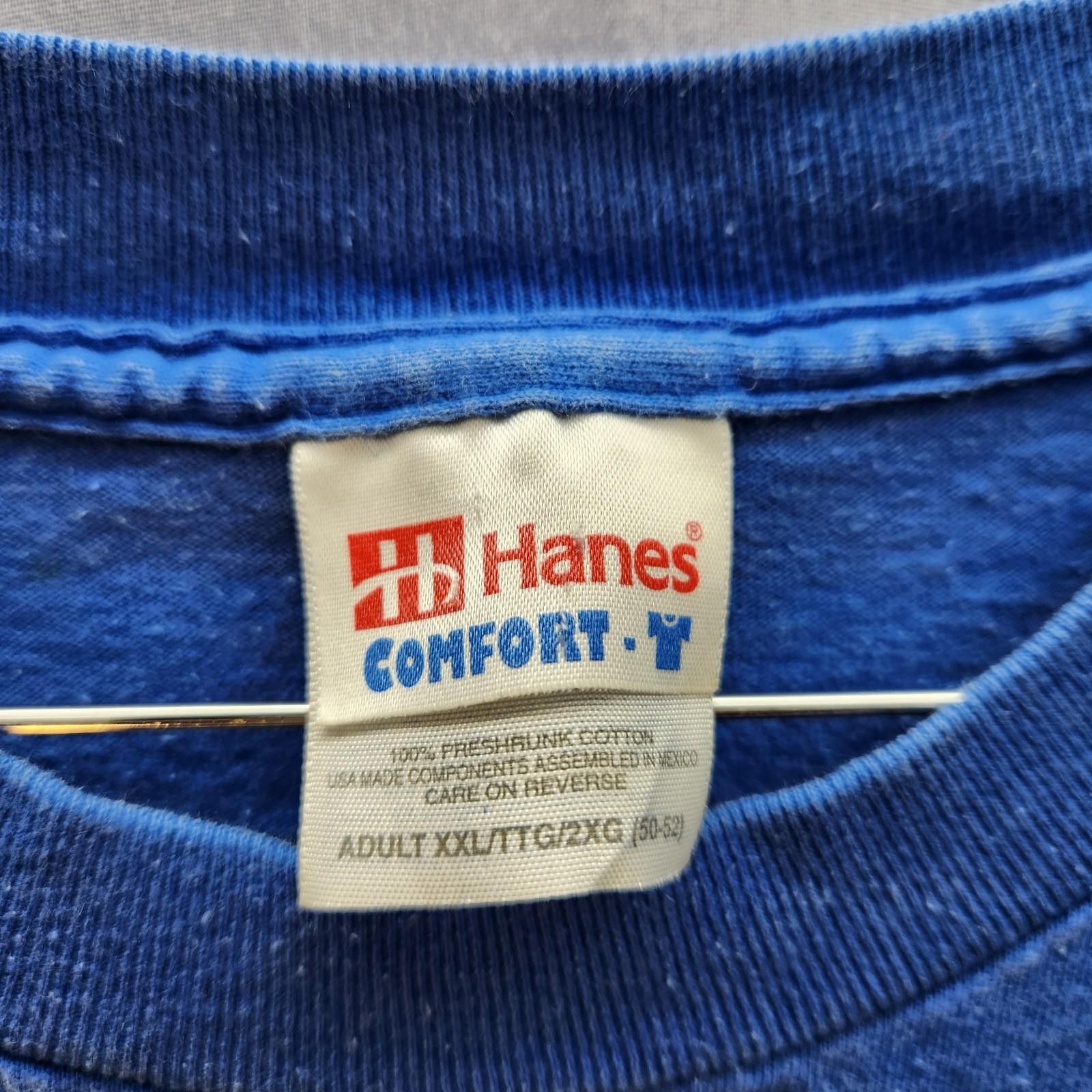 Hanes Vintage Frito Lay Ruffles Tshirt Blue Size 2XL Size US XXL / EU 58 / 5 - 4 Thumbnail