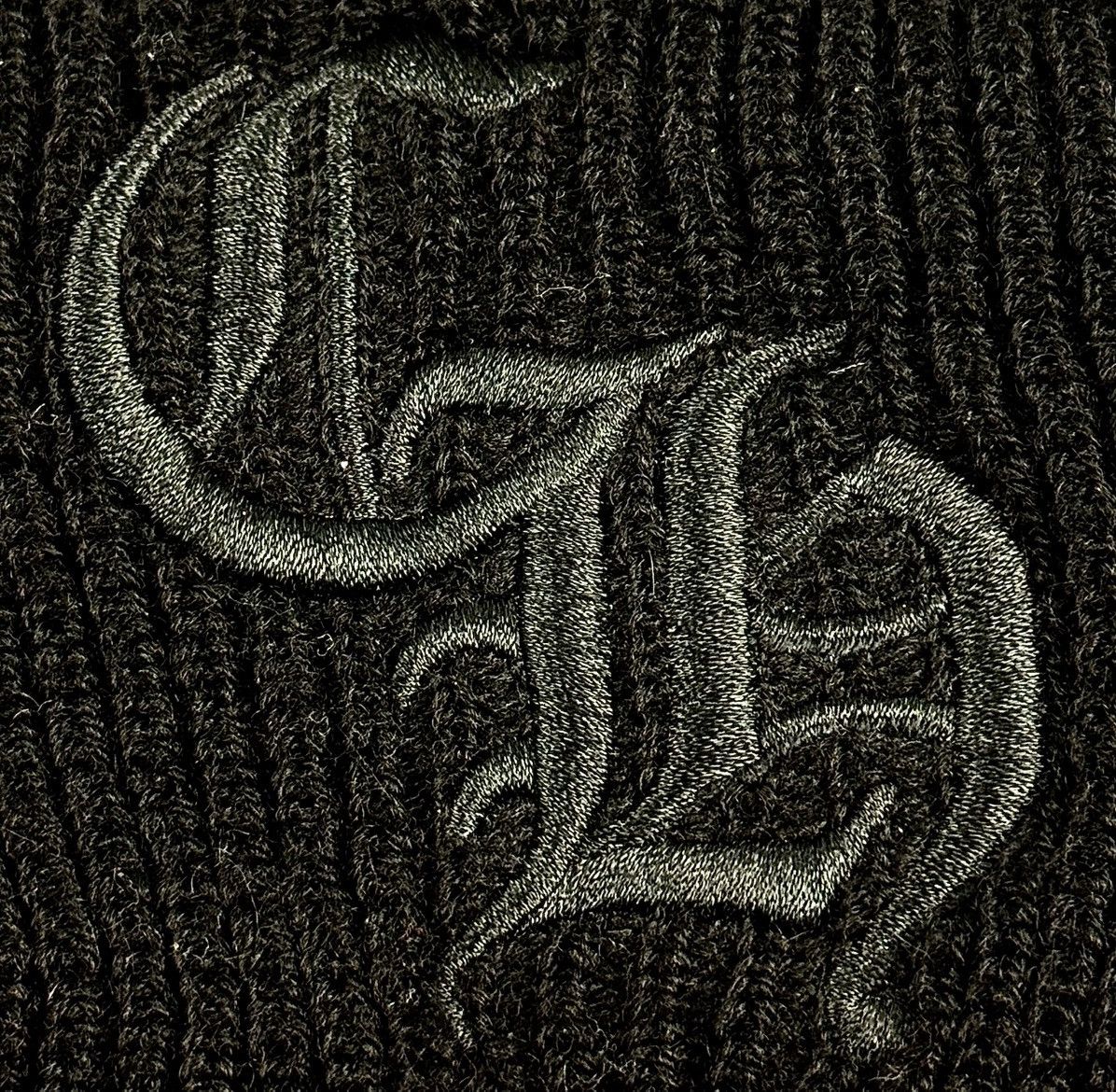Chrome Hearts Chrome Hearts - CH - Logo - Black Wool - Beanie Size ONE SIZE - 6 Thumbnail