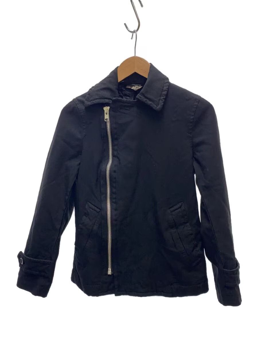 Comme des Garcons Asymmetrical Zip Biker Jacket Size XXS / US 00 / IT 34 - 1 Thumbnail