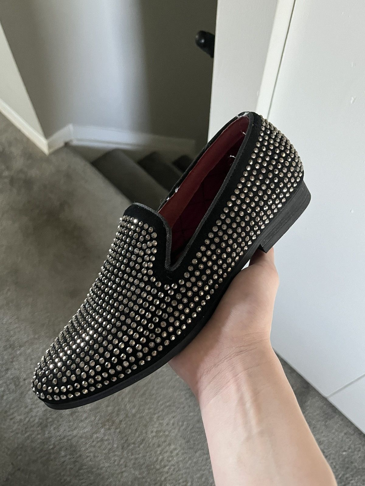 Steve Madden Steve Madden Rhinestone Mens Dress Shoes 7us Grailed