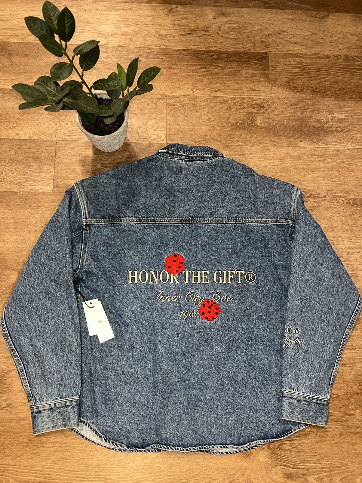 Honor the Gift Honor the Gift Denim Jacket Size US L / EU 52-54 / 3 - 4 Thumbnail