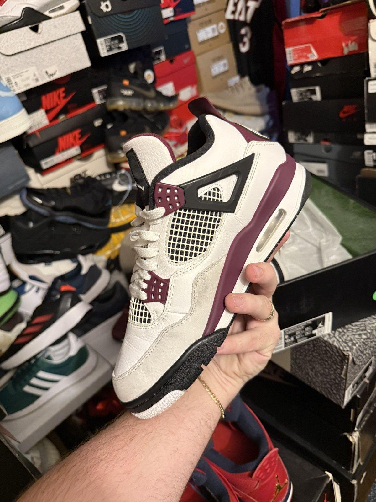 Jordan Brand Jordan retro 4 PSG sz 9 Size US 9 / EU 42 - 3 Thumbnail