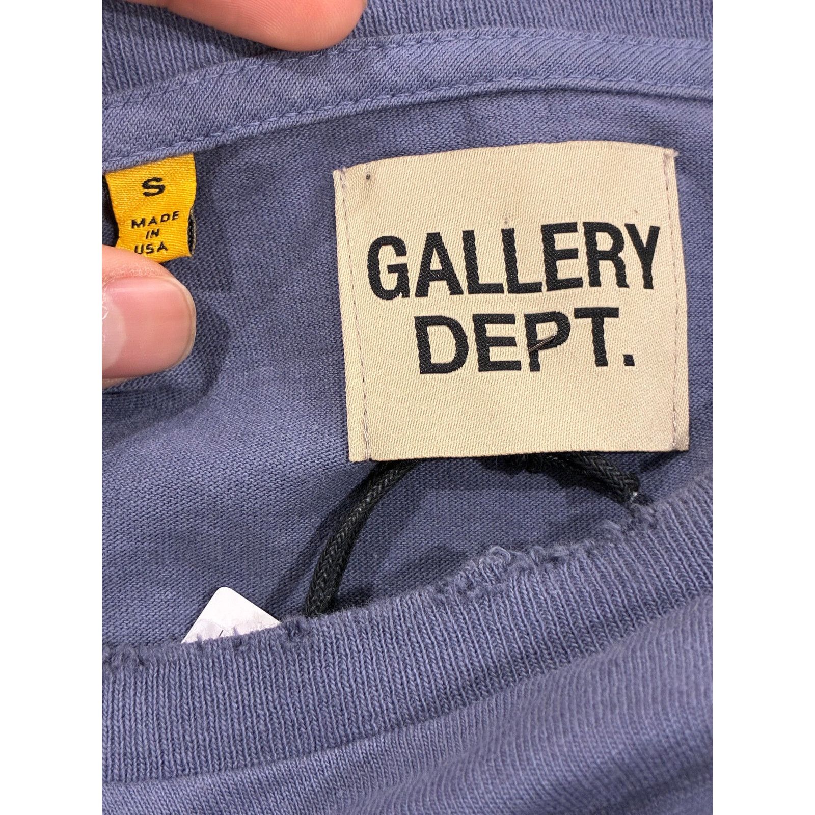 Gallery Dept. Gallery Dept Glitter Splatter Navy & Gold Tee Size US S / EU 44-46 / 1 - 2 Thumbnail