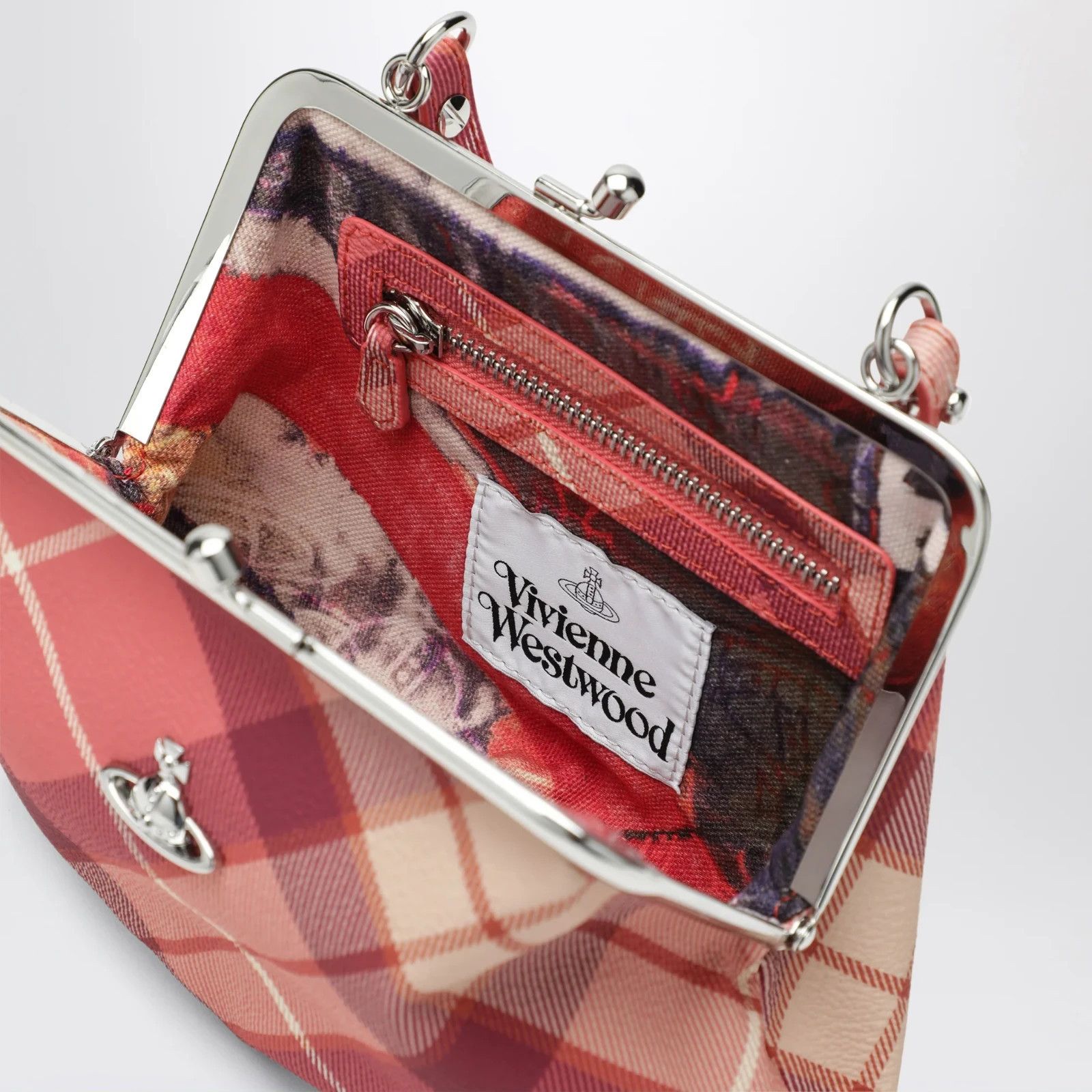 Vivienne Westwood VIVIENNE WESTWOOD Pink Granny Frame Tote Bag New & Authentic Size ONE SIZE - 4 Thumbnail