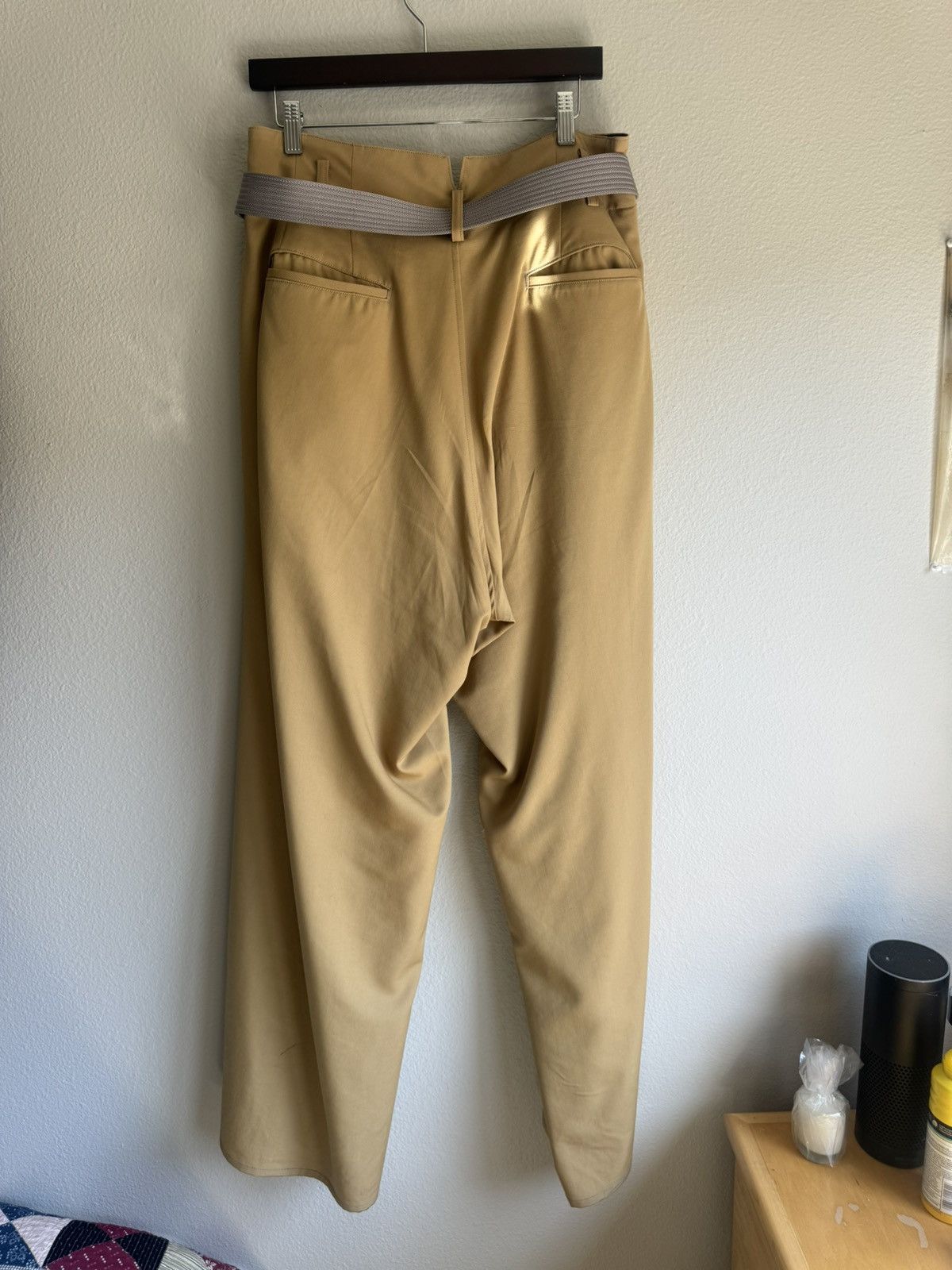 Sulvam SULVAM PLEATED WIDE TROUSER Size US 34 / EU 50 - 2 Thumbnail