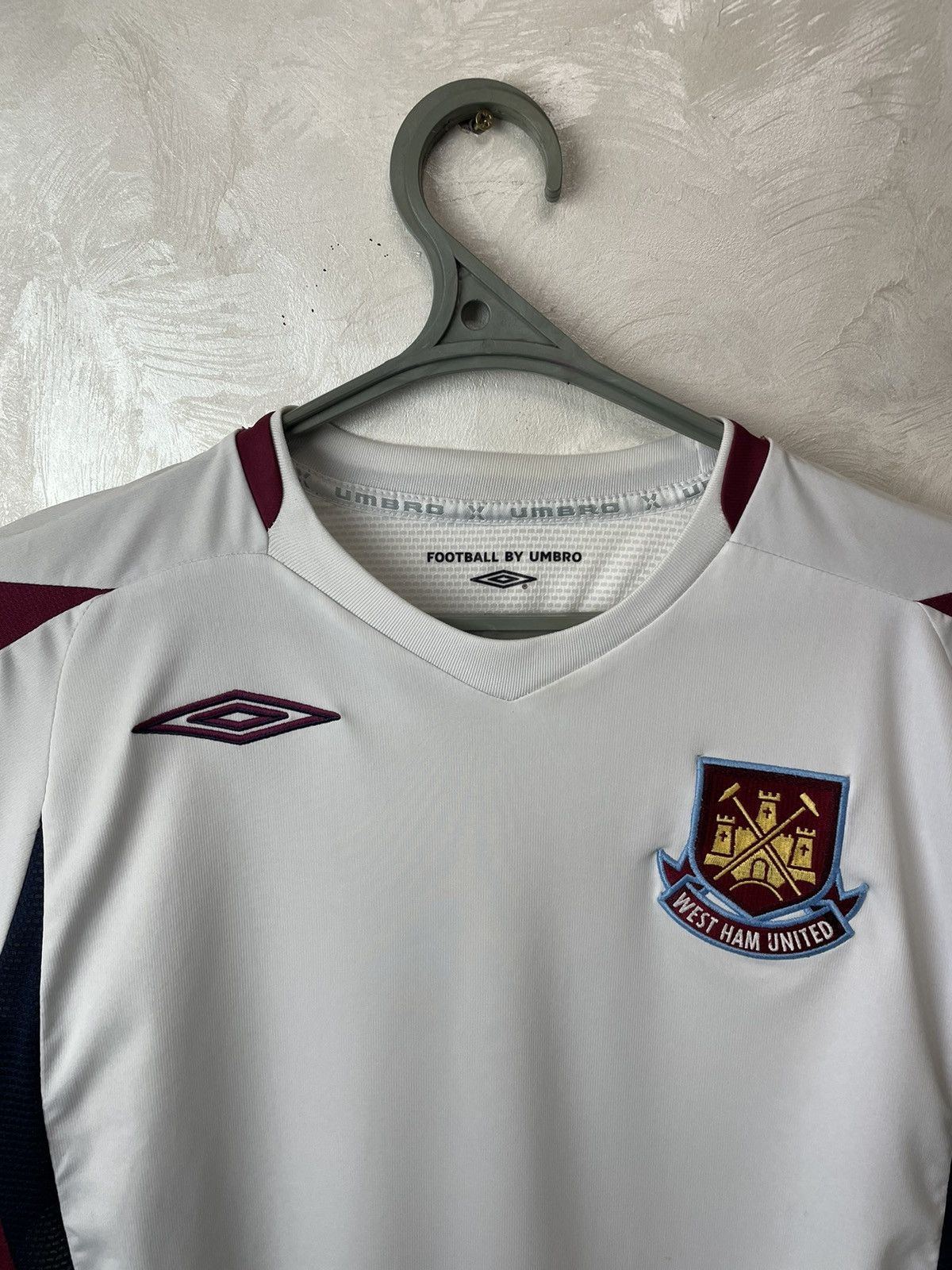 Umbro West Ham United Training Football Shirt 2007/08 M Umbro Size US M / EU 48-50 / 2 - 2 Thumbnail