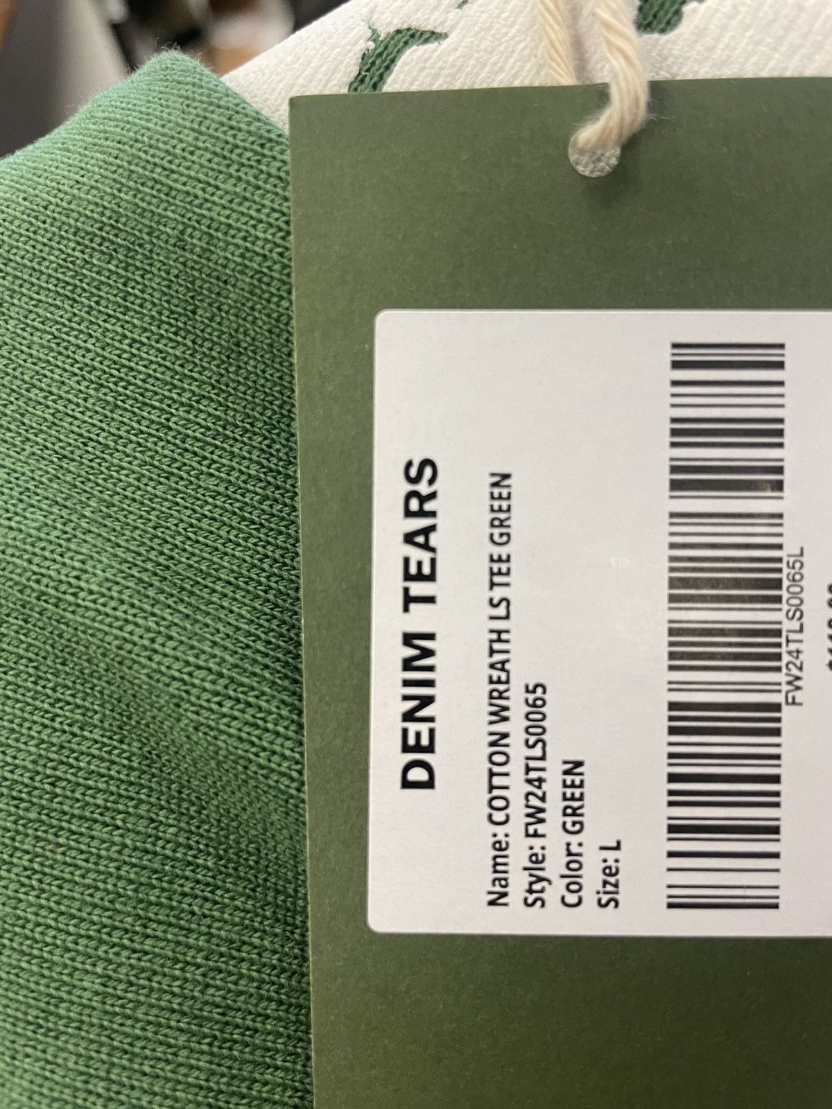 DENIM TEARS Denim Tears L/S Green Size US L / EU 52-54 / 3 - 5 Thumbnail