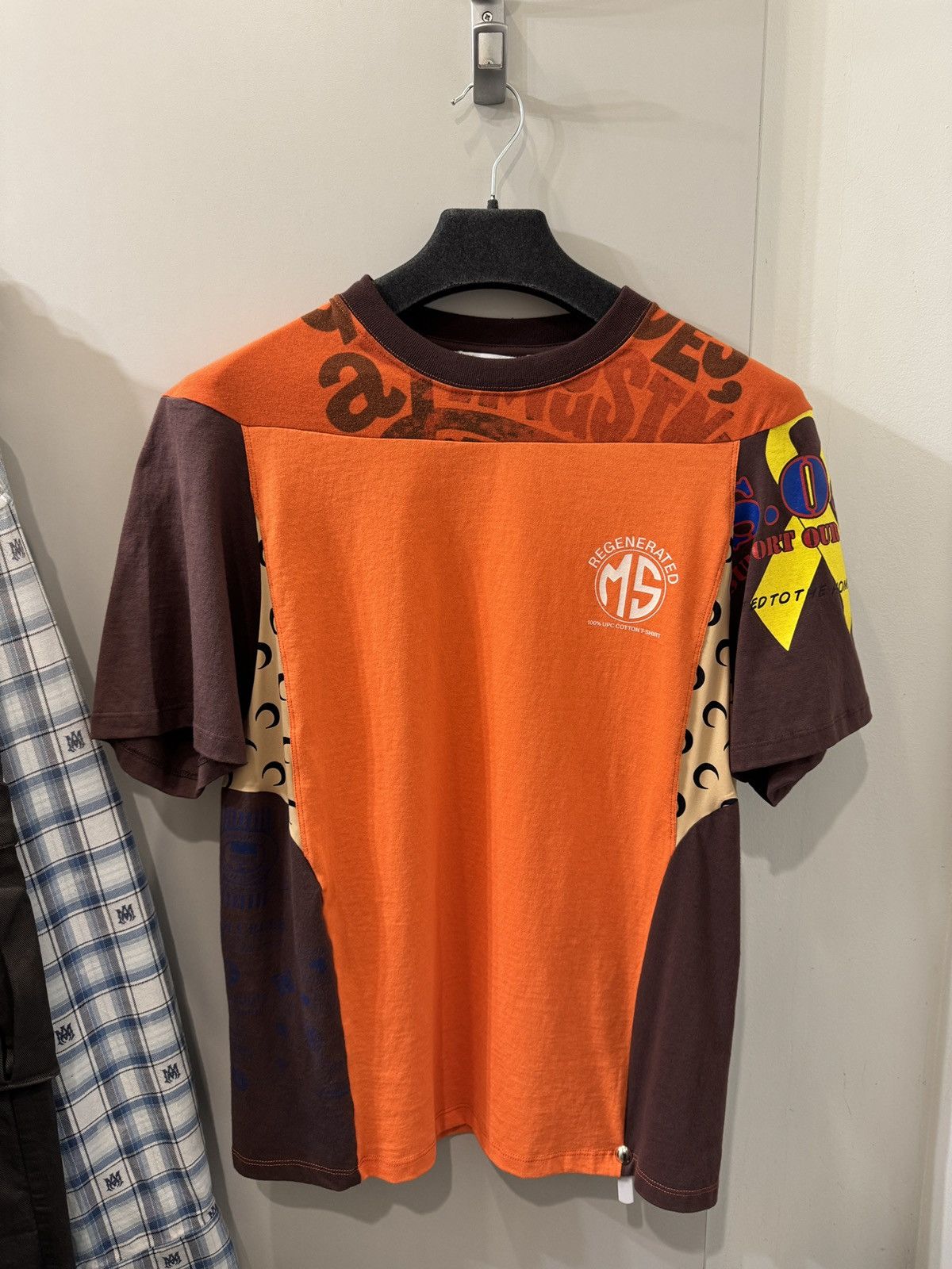Marine Serre Last Size Marine Serre Regenerated Patchwork T-Shirt Size US M / EU 48-50 / 2 - 1 Thumbnail