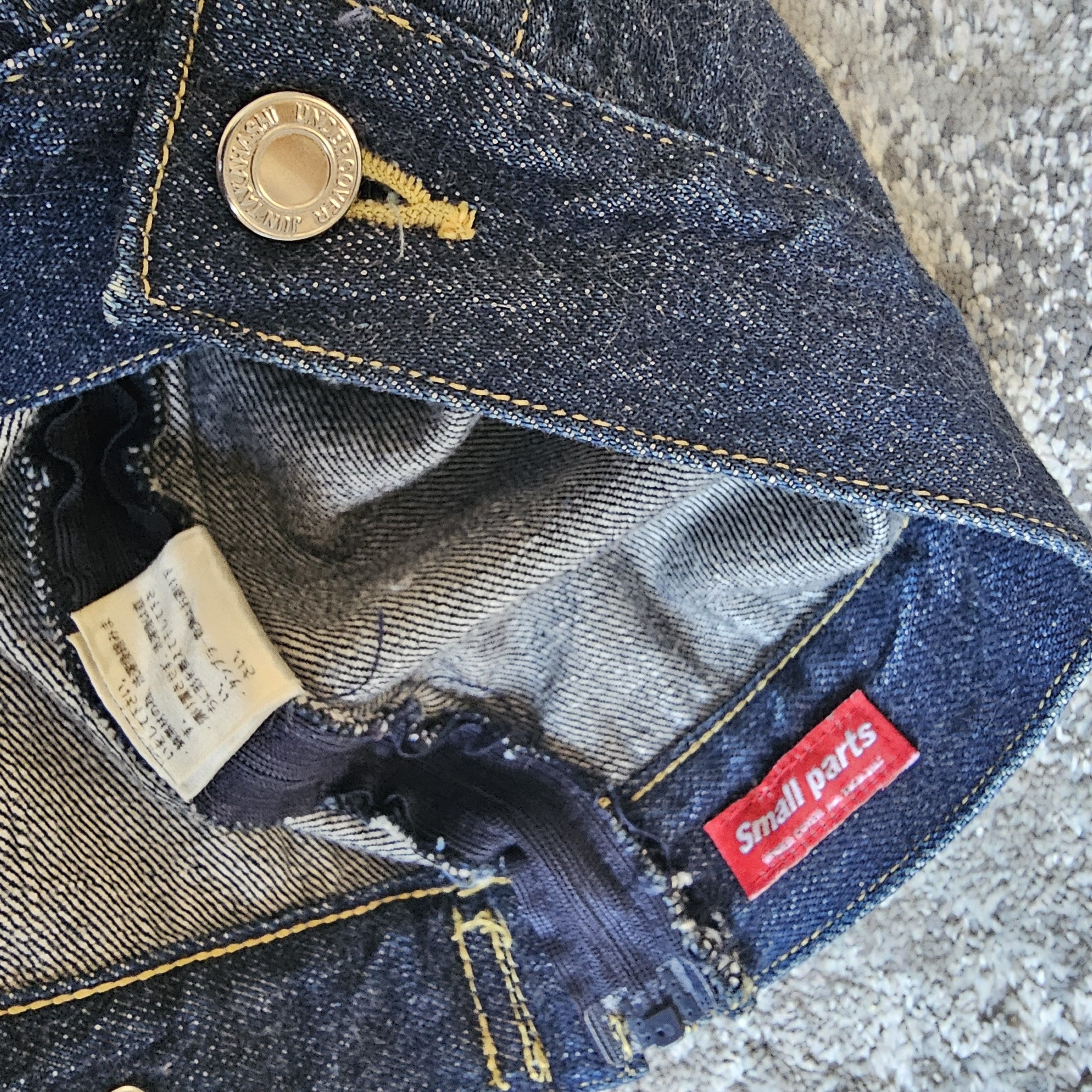 Undercover Undercover Small Parts Denim Jacket A/W 98-99 Size US L / EU 52-54 / 3 - 3 Thumbnail