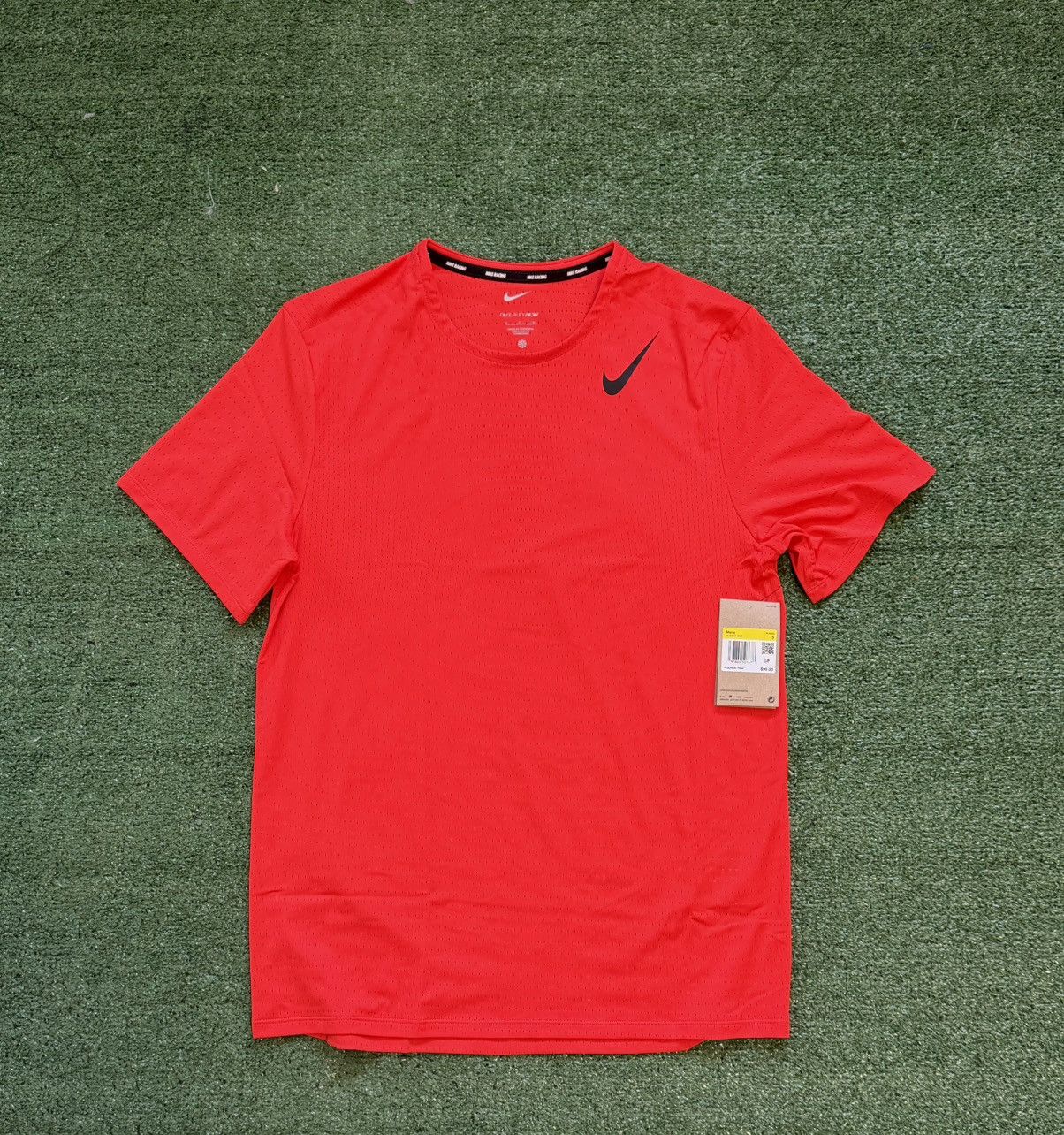 Nike Nike Aeroswift Dri-Fit ADV Red Racing Activewear T Shirt Size US S / EU 44-46 / 1 - 1 Thumbnail