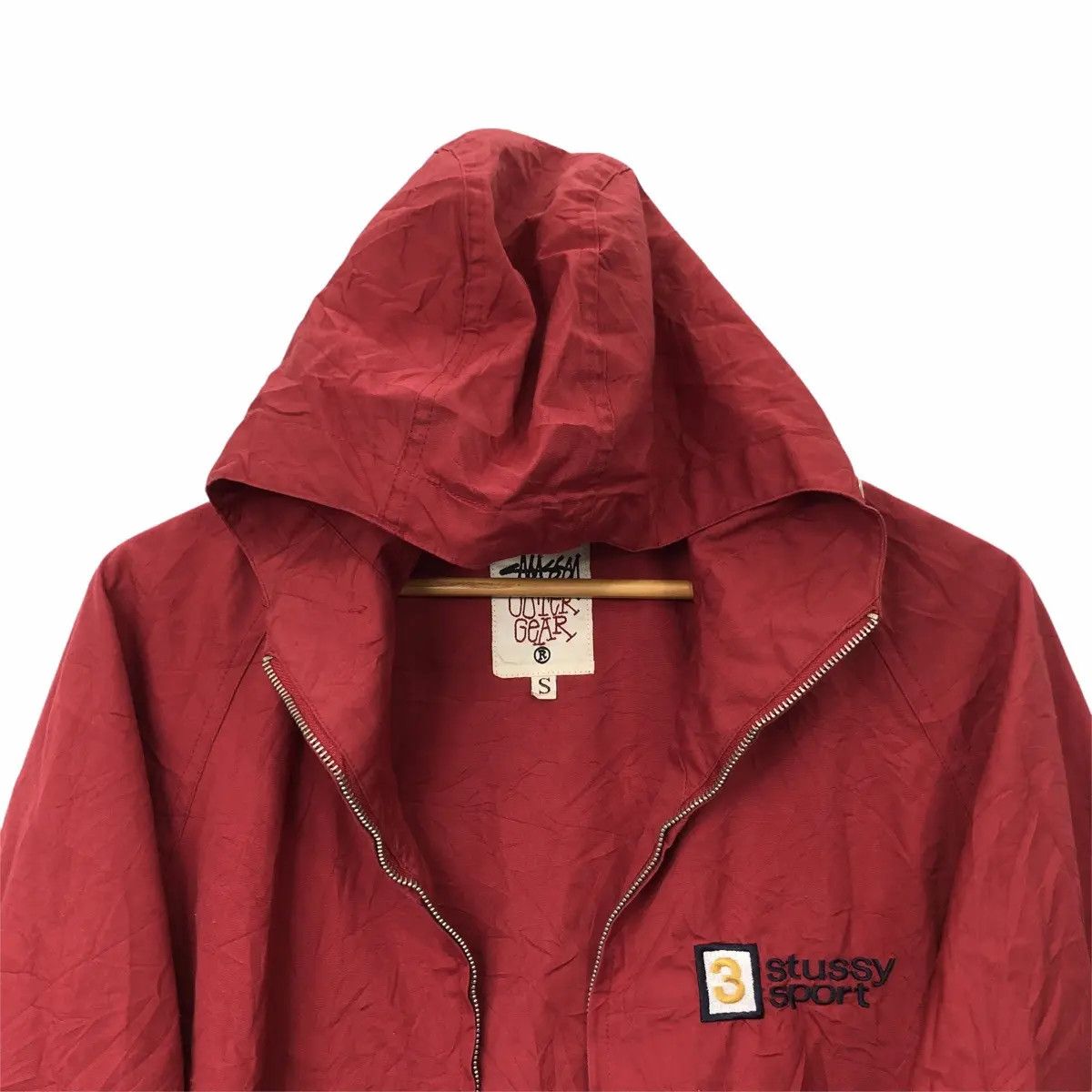 Other Vtg STUSSY SKATEBOARD NYC Gear Hoodie Windbreaker Jacket Size US S / EU 44-46 / 1 - 2 Thumbnail