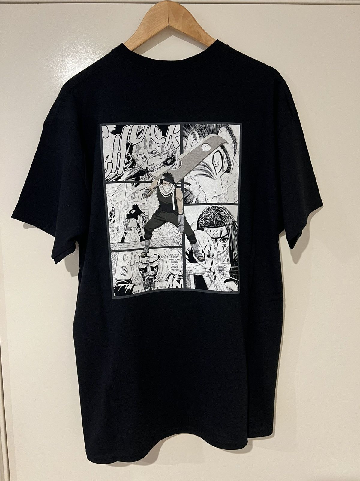 Anime Naruto Team 7 x Zabuza Arc Bootleg Tee Size US XL / EU 56 / 4 - 2 Thumbnail