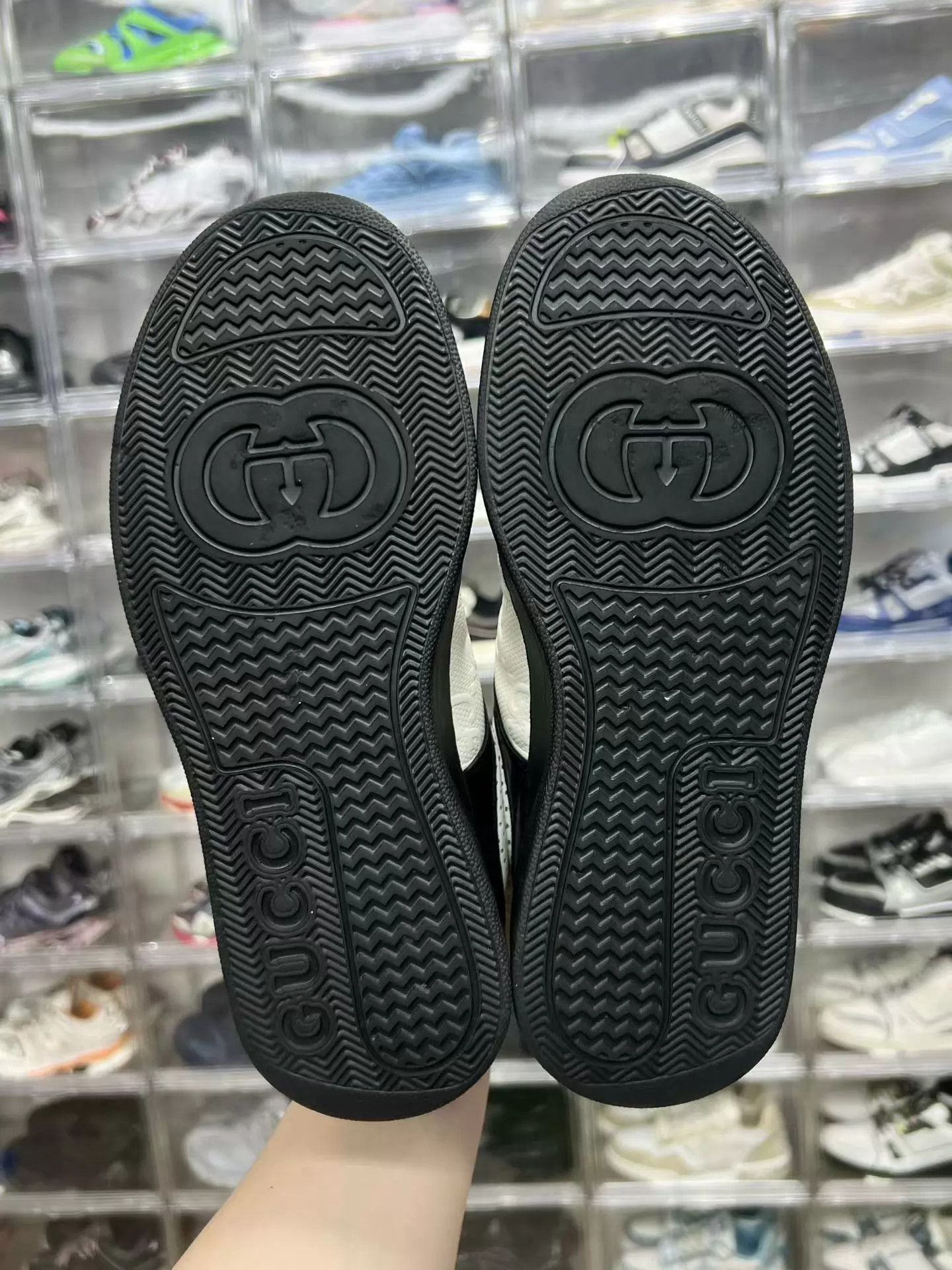 Gucci GUCCI Chunky Cookie 41.5 Black/White Worn Once Size US 8.5 / EU 41-42 - 8 Thumbnail