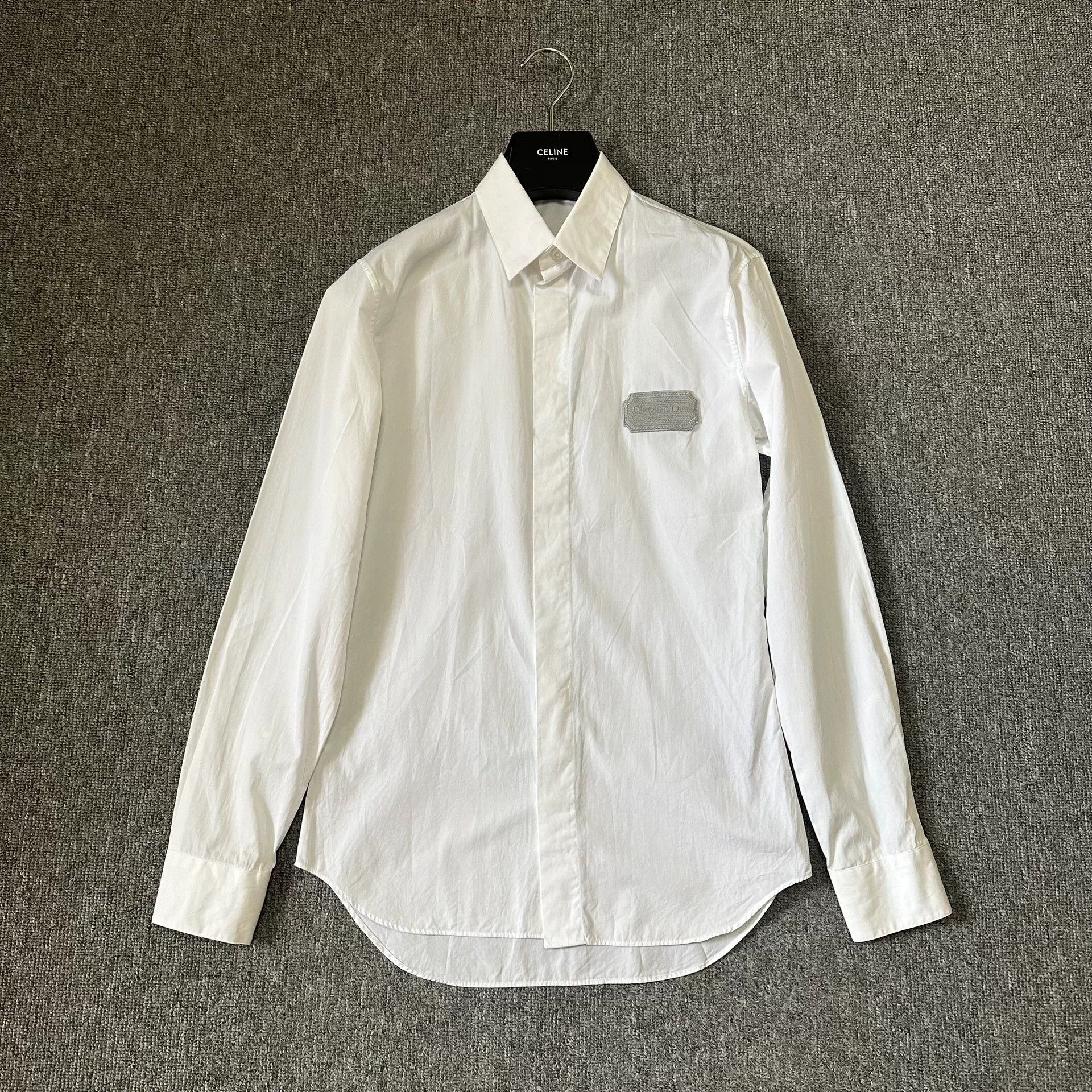 Dior Dior 23SS Logo Button-Up Shirt Size US S / EU 44-46 / 1 - 1 Thumbnail