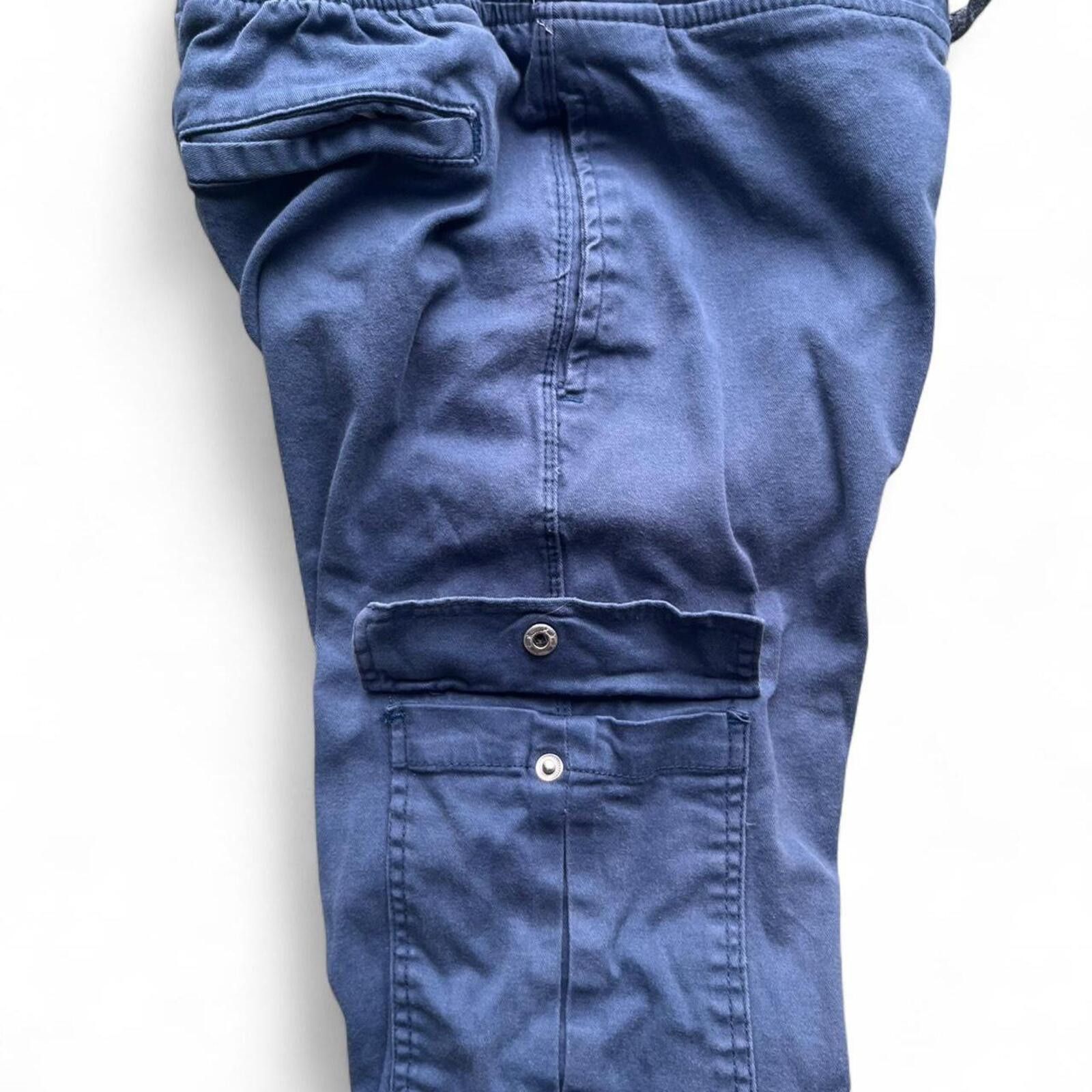 Other Tony Hawk Youth Boys Blue Cargo Joggers | Skater Style Pants Size US 26 / EU 42 - 3 Thumbnail