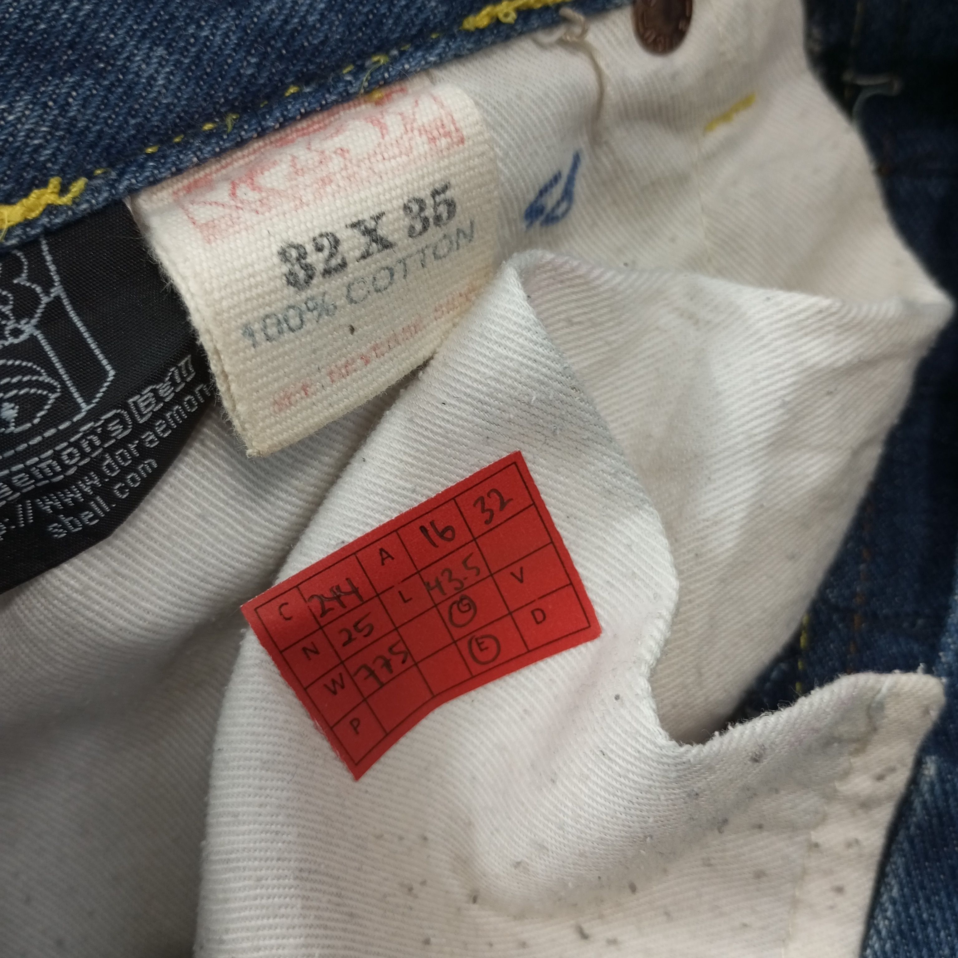 Japanese Brand Evisu X Doraemon Japanese Brand Custom Daicock Jeans c244n25 Size US 32 / EU 48 - 14 Thumbnail