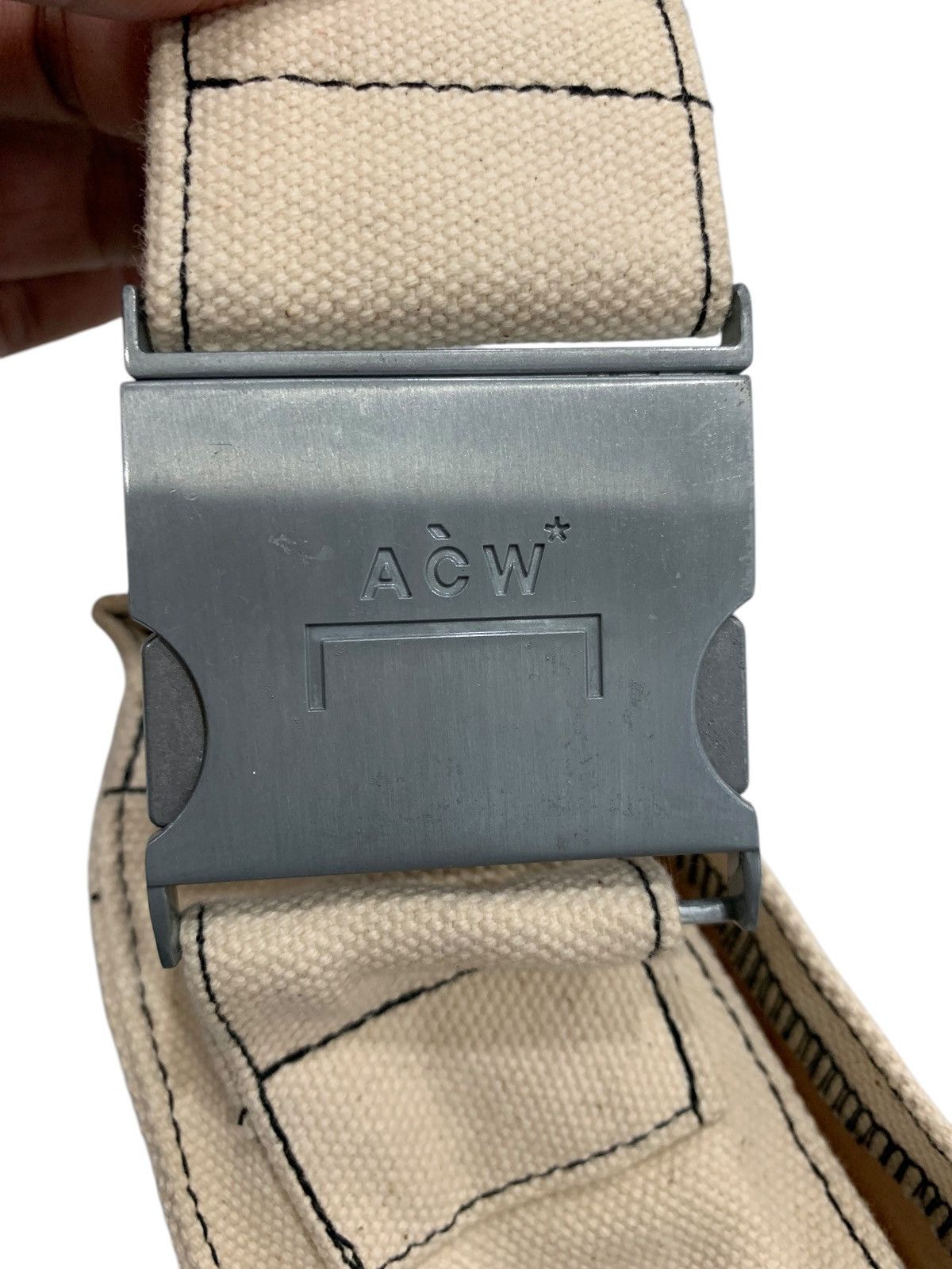 A-COLD-WALL* 🔥A COLD WALL CANVAS SLING/SHOULDER MESSENGER BAG Size ONE SIZE - 5 Thumbnail