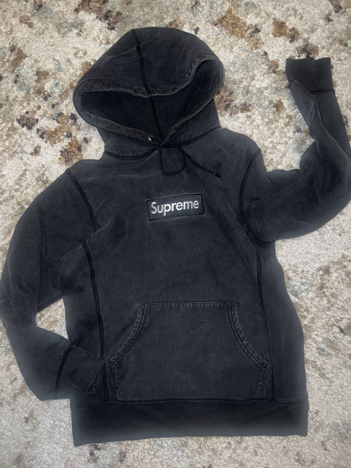 Supreme 2016 Supreme Box Logo Hoodie Black Size US S / EU 44-46 / 1 - 1 Thumbnail