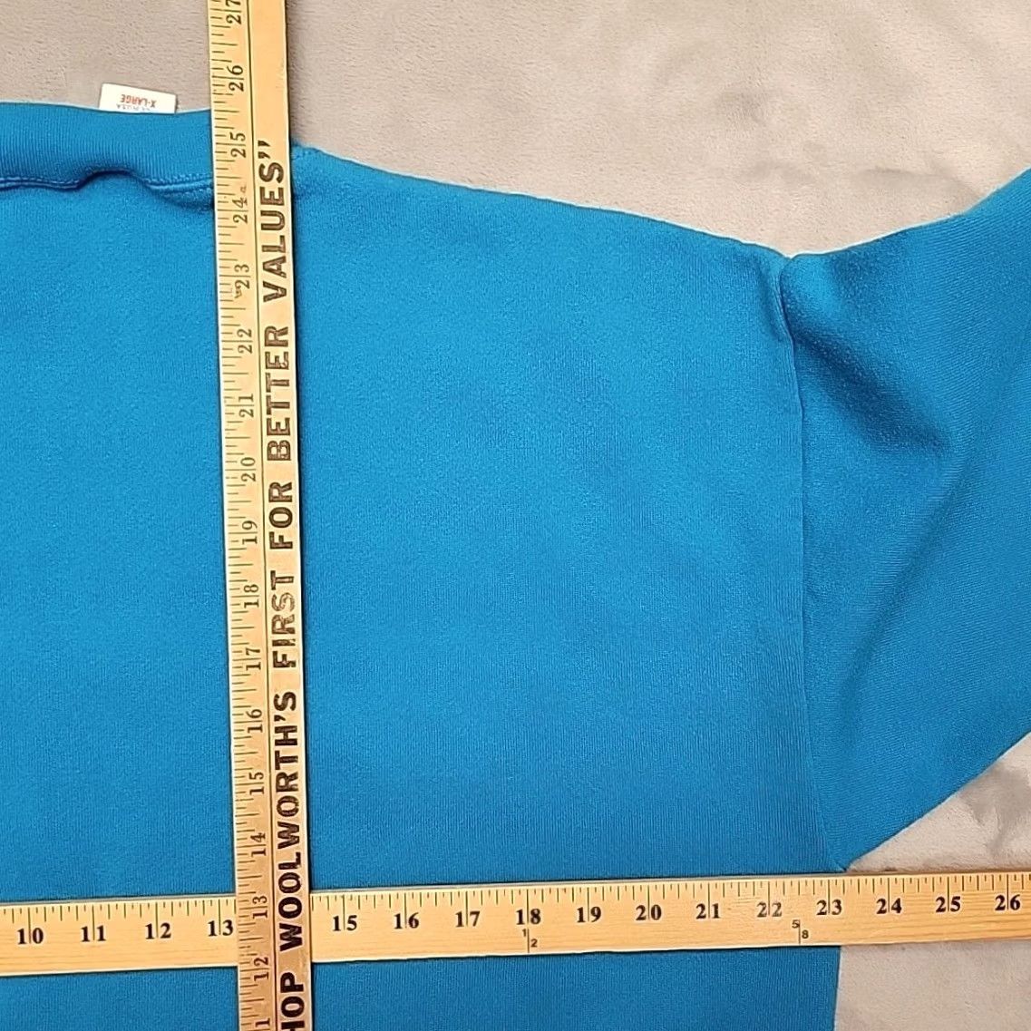 Logo 7 VINTAGE Logo 7 Sweatshirt Men XL Blue Long Sleeve Crewneck Pullover Made in USA Sweatshirt XL Blue Logo 7 Mens 90s USA American Size US XL / EU 56 / 4 - 8 Thumbnail