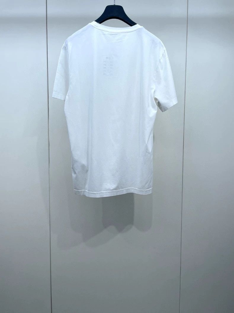 Prada PRADA White Basic Short Sleeve TShirt -2505 Size US M / EU 48-50 / 2 - 2 Thumbnail