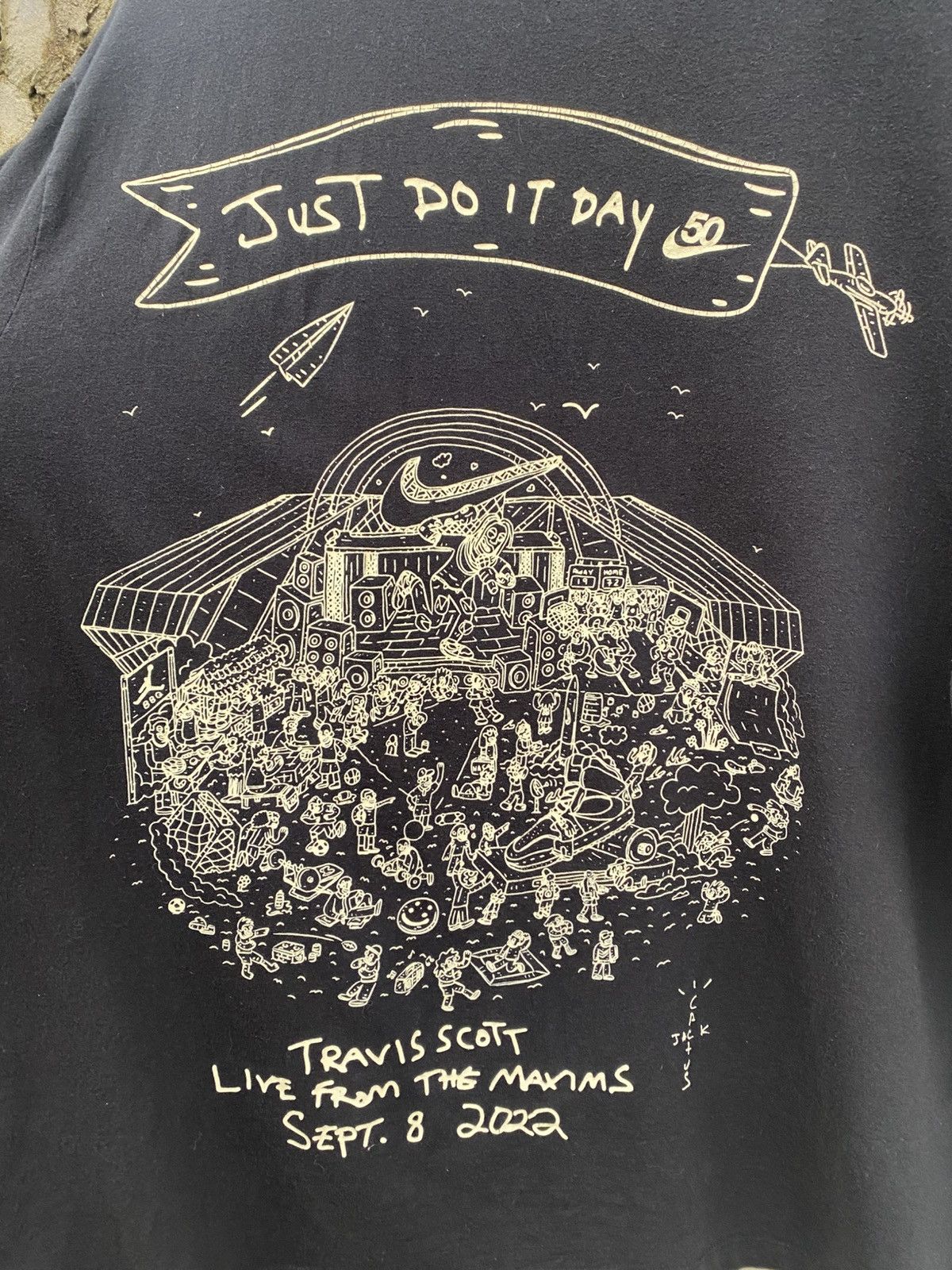 Nike × Travis Scott JDI Day Cactus Jack Travis Scott 2022 Tee Size US XL / EU 56 / 4 - 7 Thumbnail