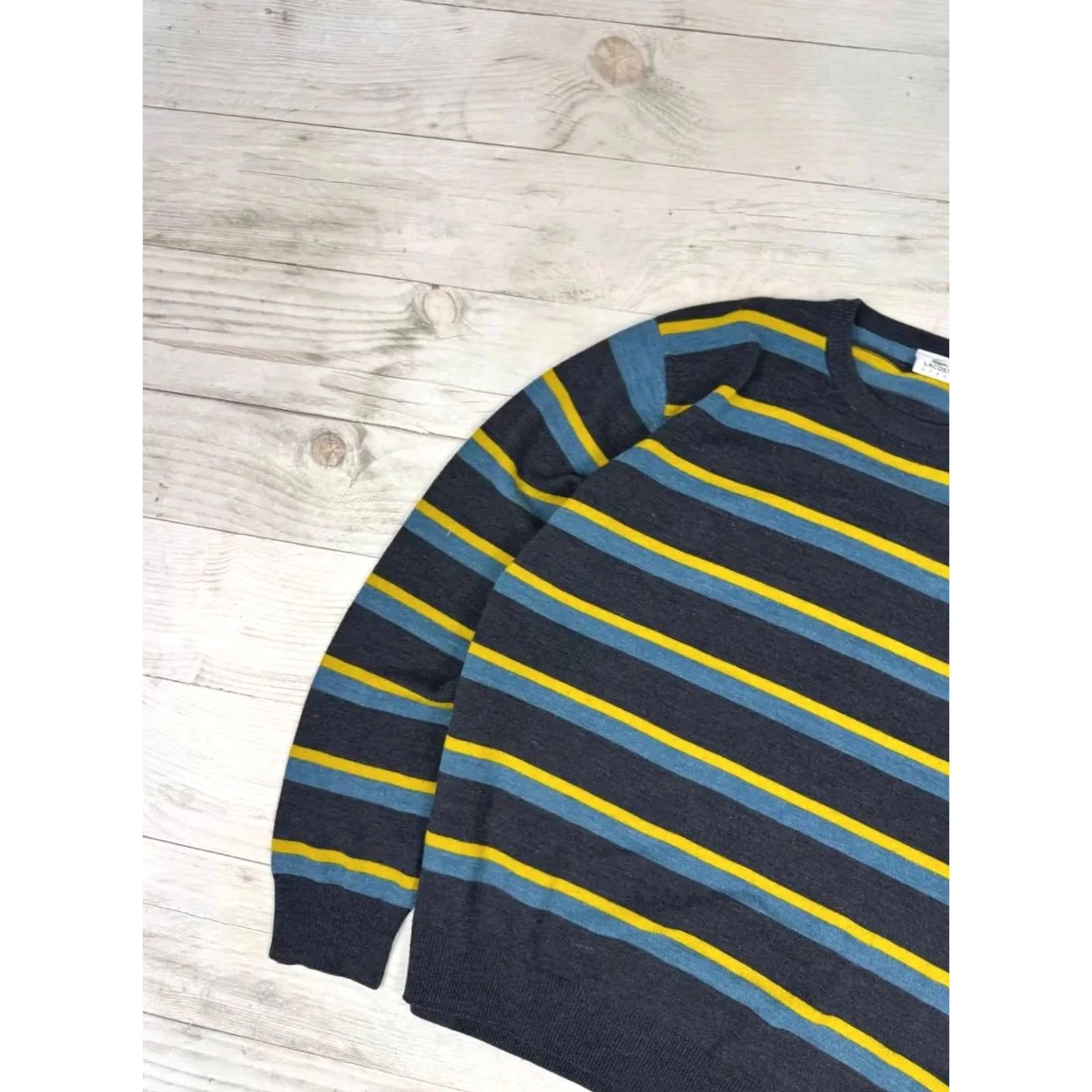Lacoste VINTAGE Lacoste Sport Sweater Gray Size 2XL Men Size US XXL / EU 58 / 5 - 5 Thumbnail