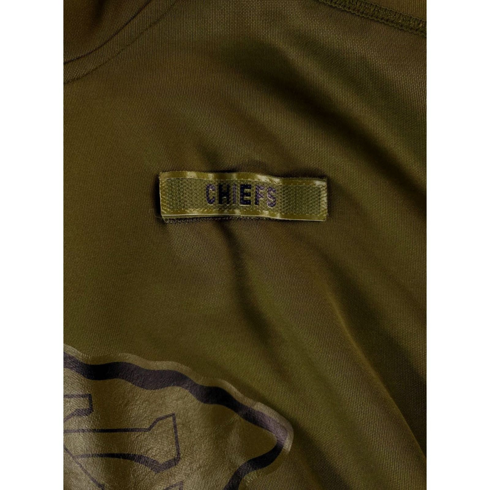 Nike Kansas City Chiefs Hoodie Salute to Service Military Green Mens S Nike Pullover Green Adult Mens S Size US S / EU 44-46 / 1 - 2 Thumbnail