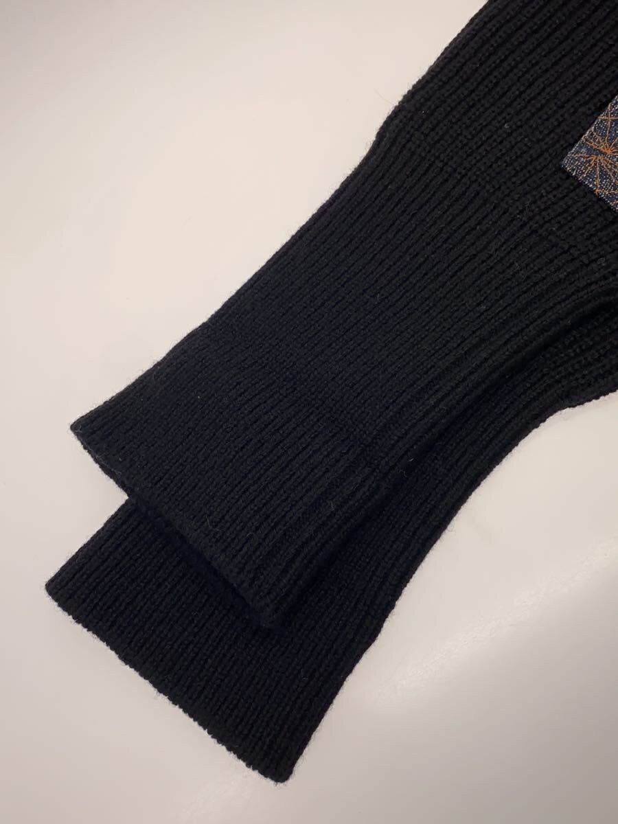 Visvim Black Wool 16aw Elbow Patch Knit Size US M / EU 48-50 / 2 - 6 Thumbnail